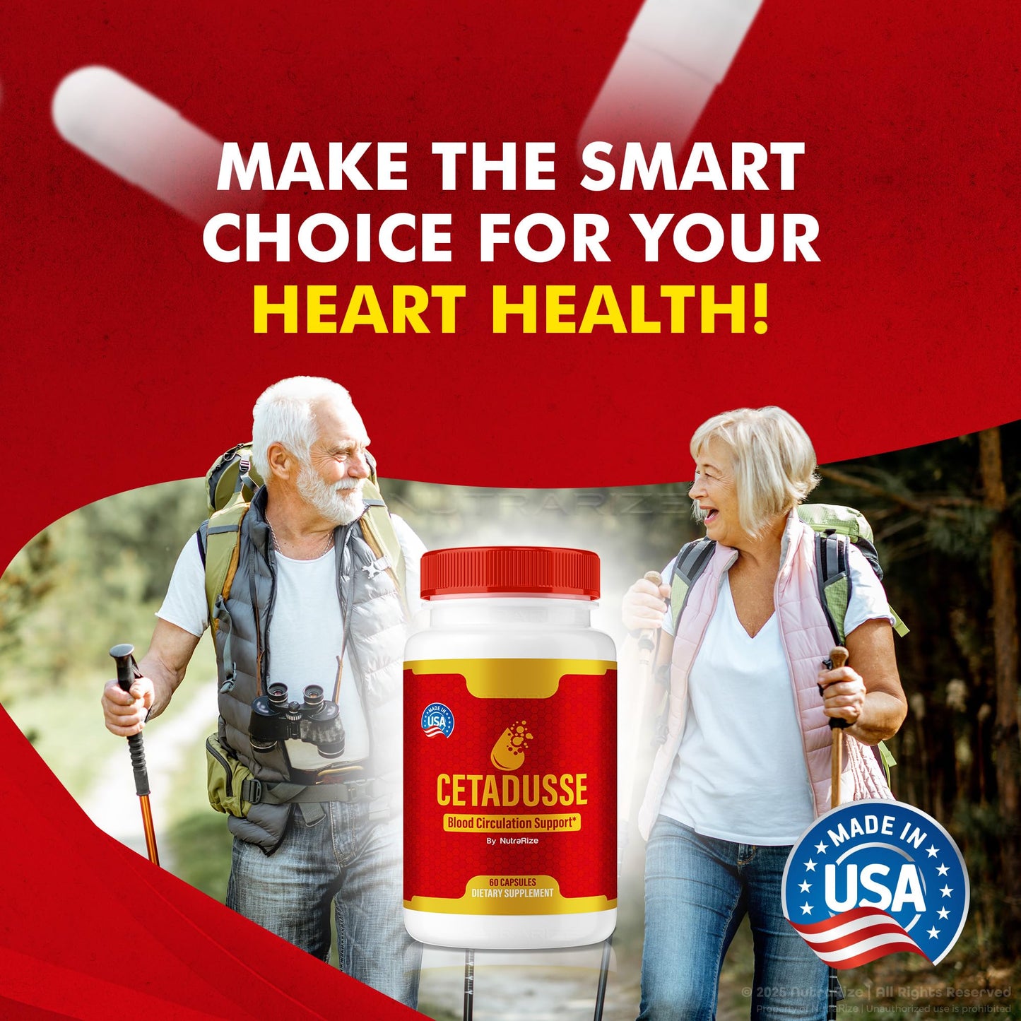 NutraRize Cetadusse Capsules, 120 Capsules