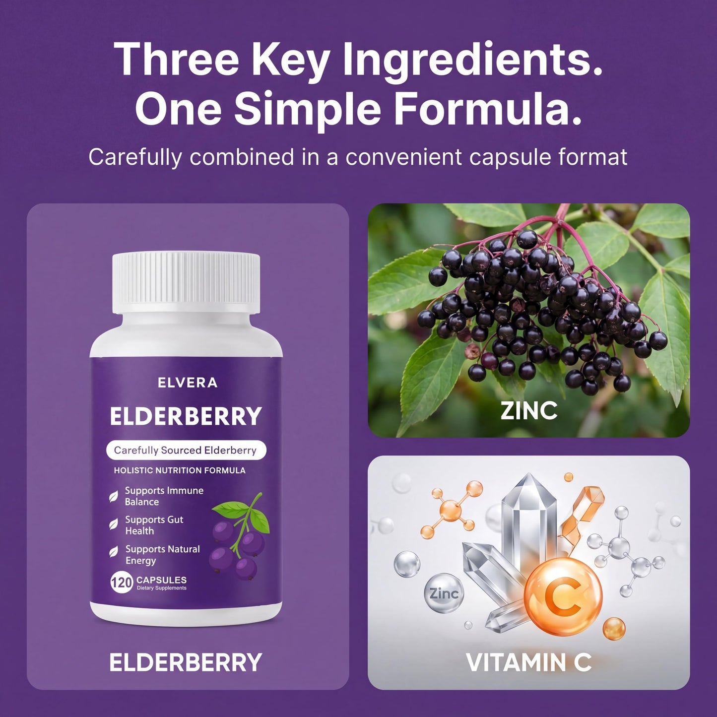 Aultink Elvera Elderberry Gut Support Complex Softgel 0.97