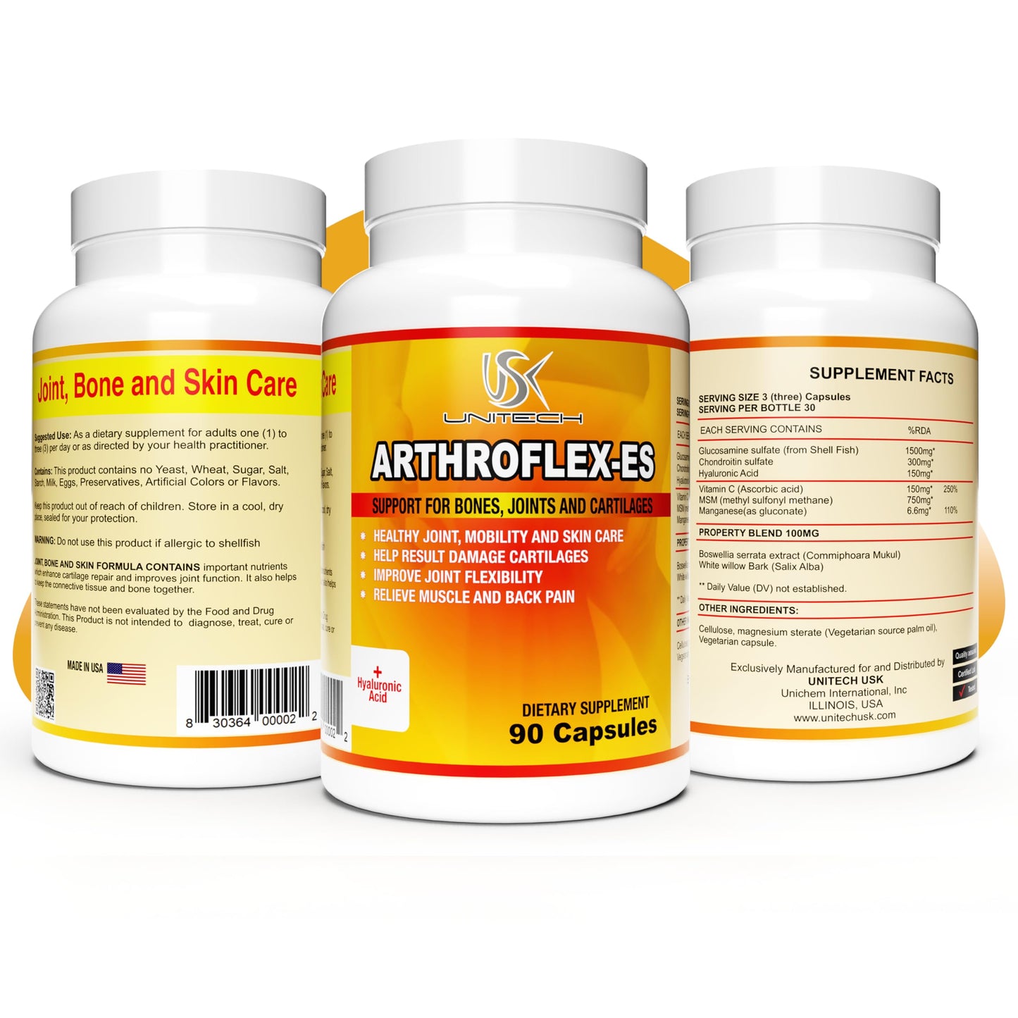 USK ARTHROFLEX-ES Joint Support Supplement Capsule 60 Capsules