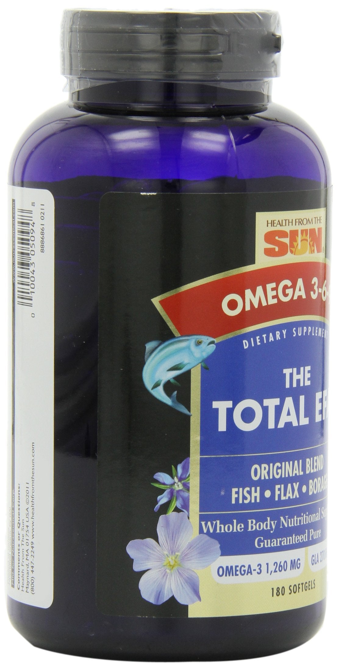 Master of Muscle Health from The Sun The Total EFA 180 Softgels