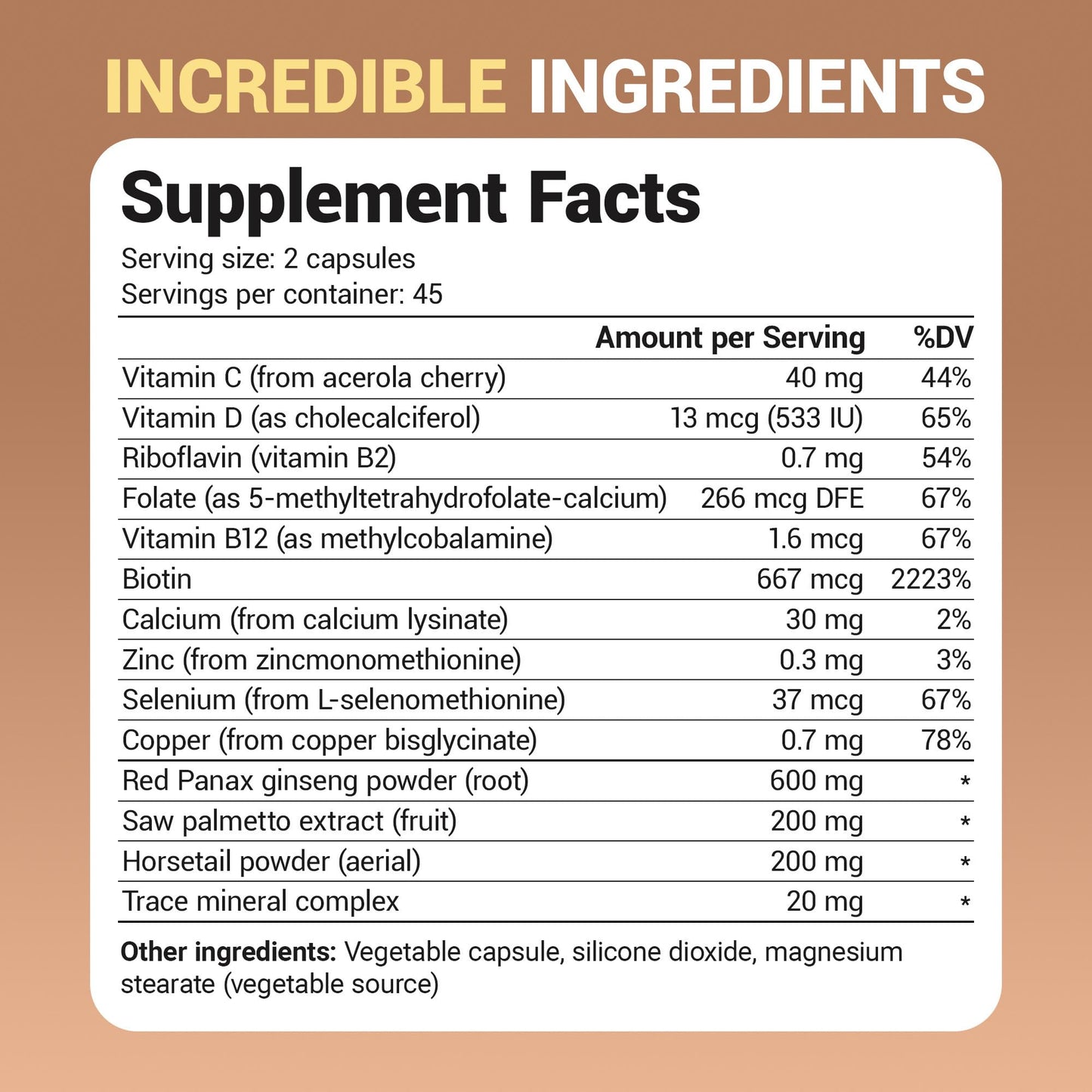 Dr. Berg Nutritionals All-in-One Vitamins for Hair, Skin, & Nails - Advanced Formula with Biotin, Saw Palmetto, DHT Blocker, & Trace Minerals, 90 Capsules