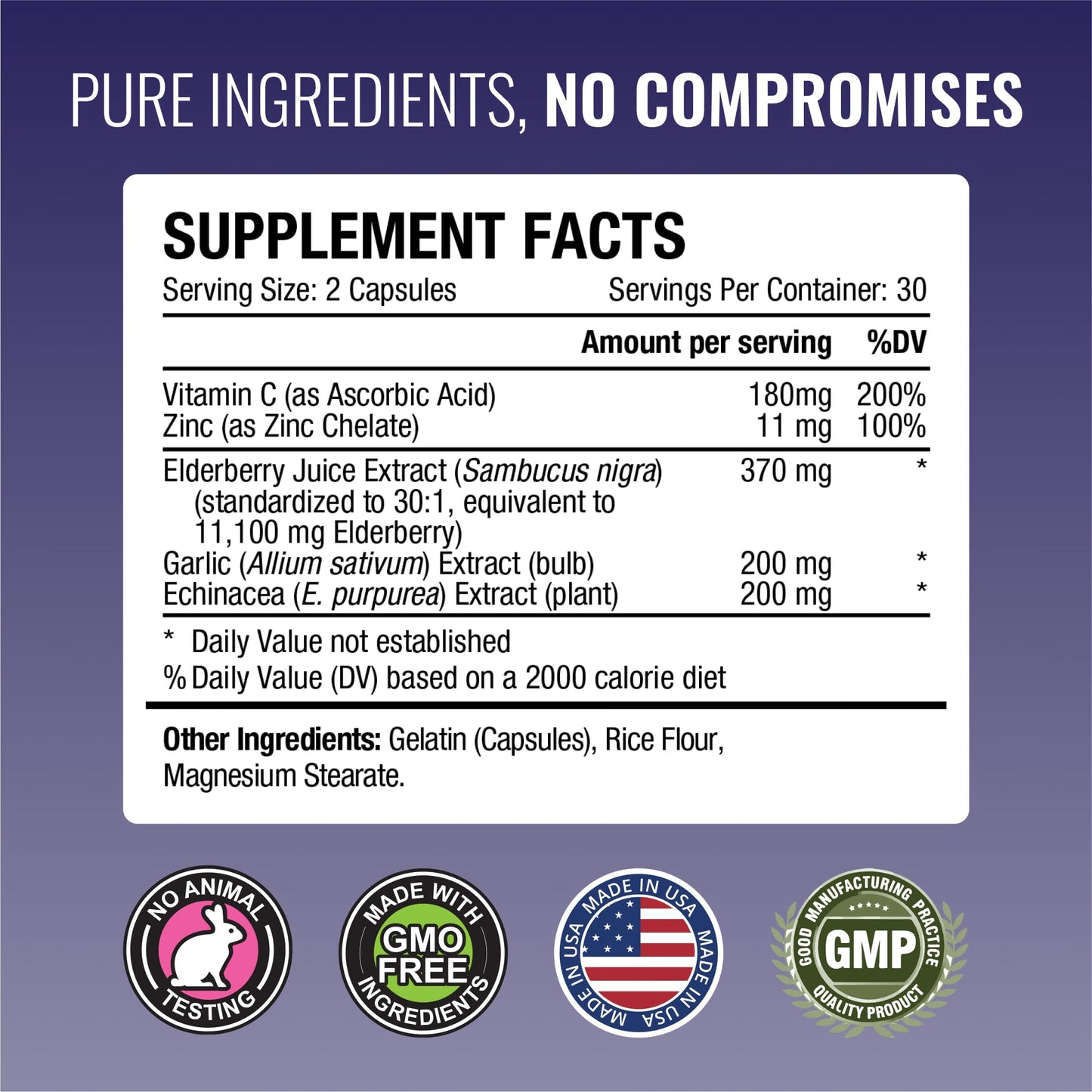 Approved Science Immune Booster Extra Strength Support, 180 Capsules