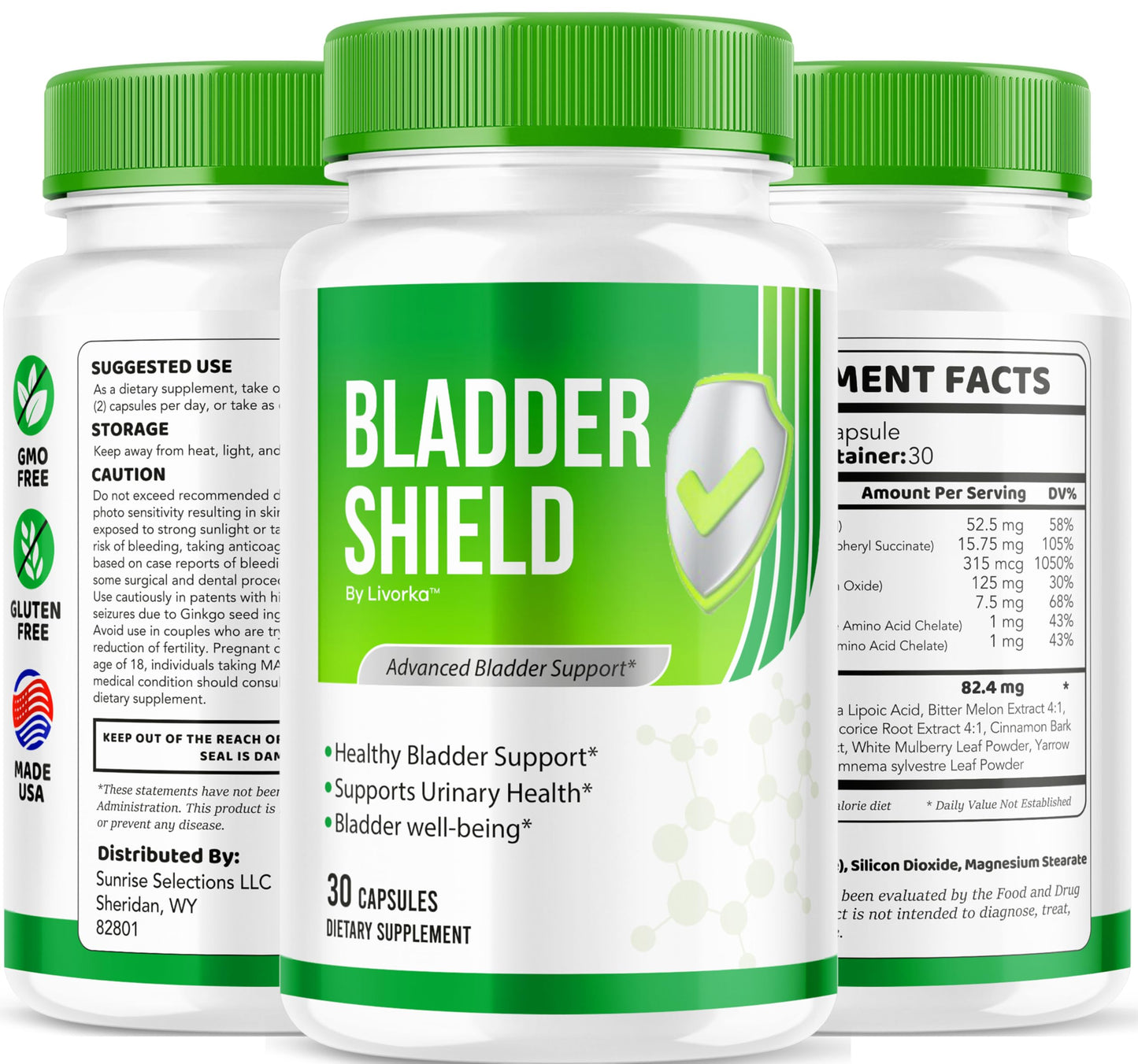 Pharmagetics Bladder Shield Capsules 90 Capsules