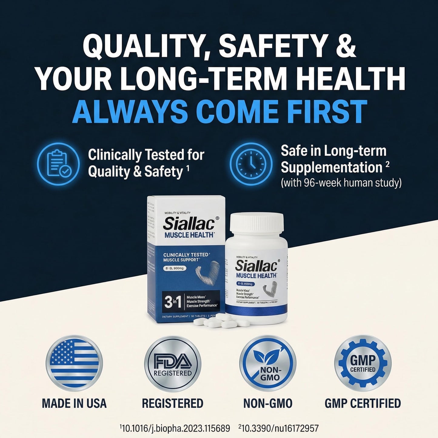 SIALLAC Muscle Health Tablet 360 Count
