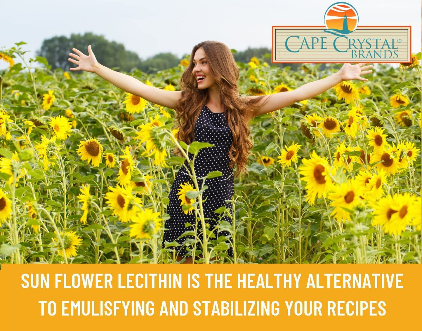 Cape Crystal Sunflower Lecithin Powder, 2 oz