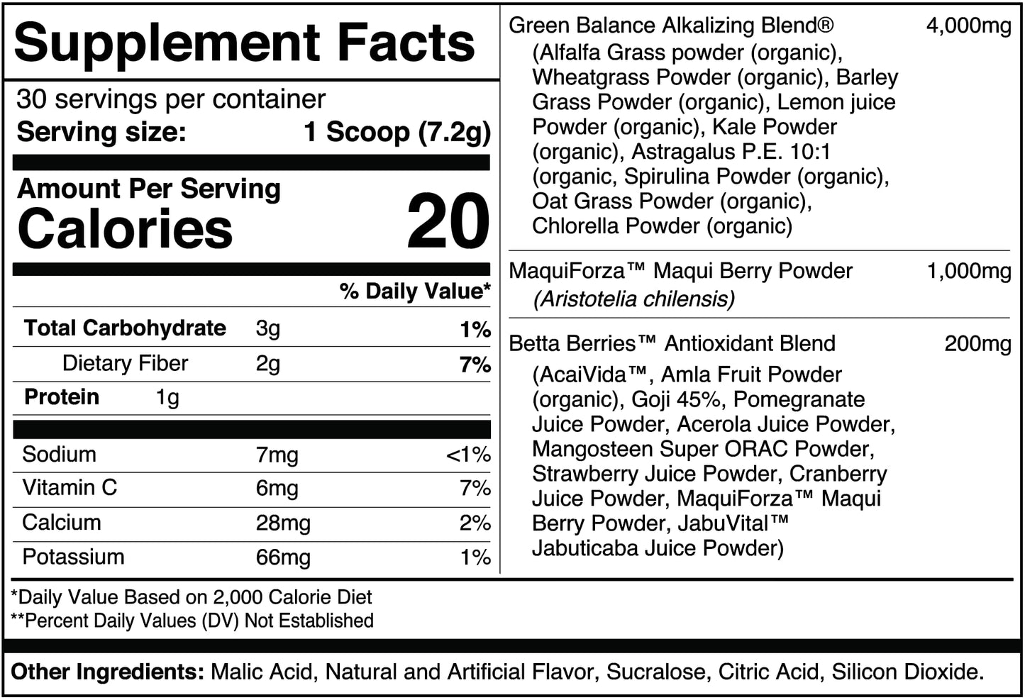MTS Nutrition Machine Greens + Reds (Grape) Powder 7.2 Ounce