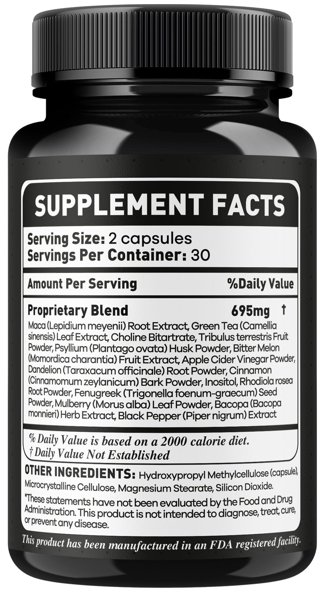 OVICIA Steel Power 120 Capsules