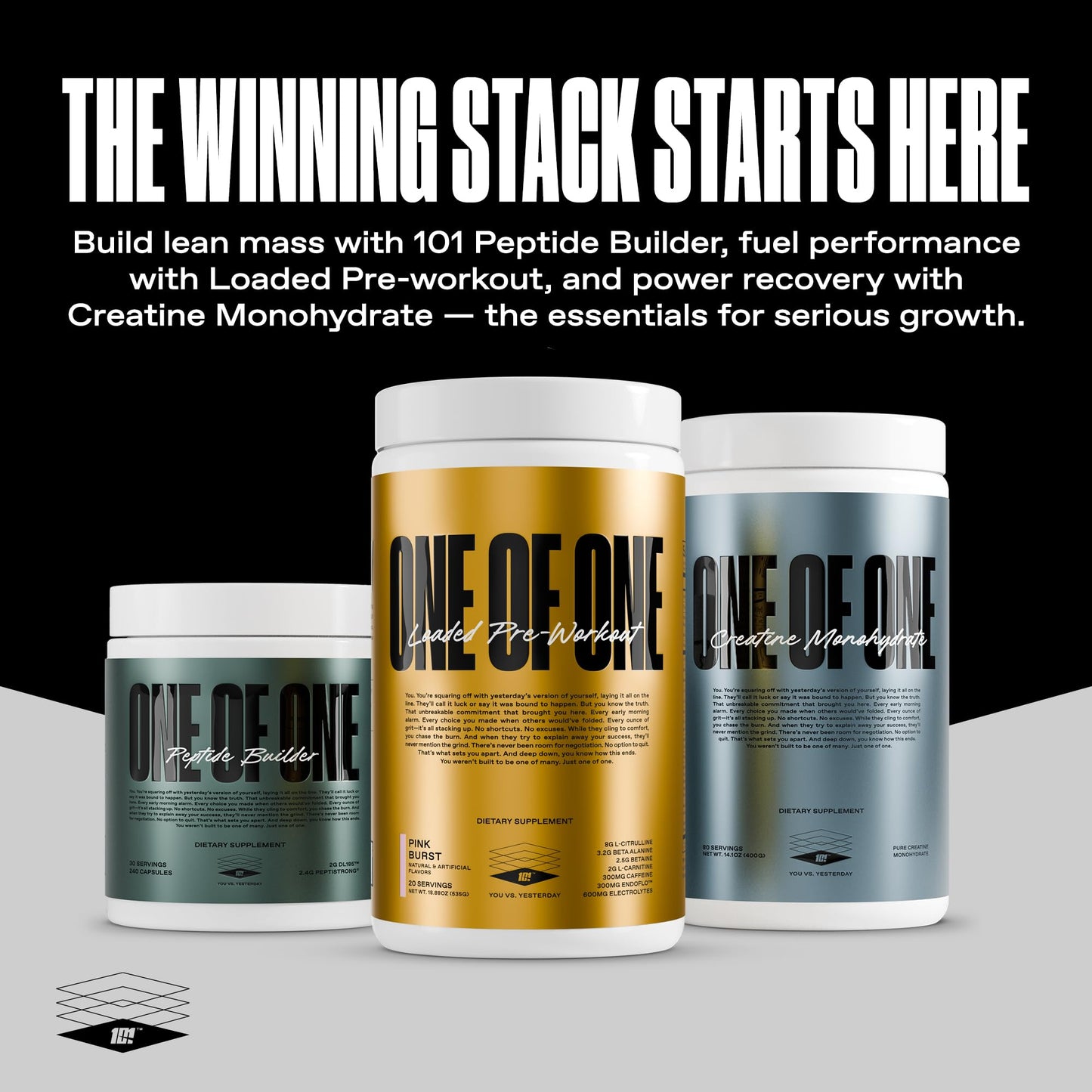 ONE OF ONE Loaded Pre-Workout Powder 18.8