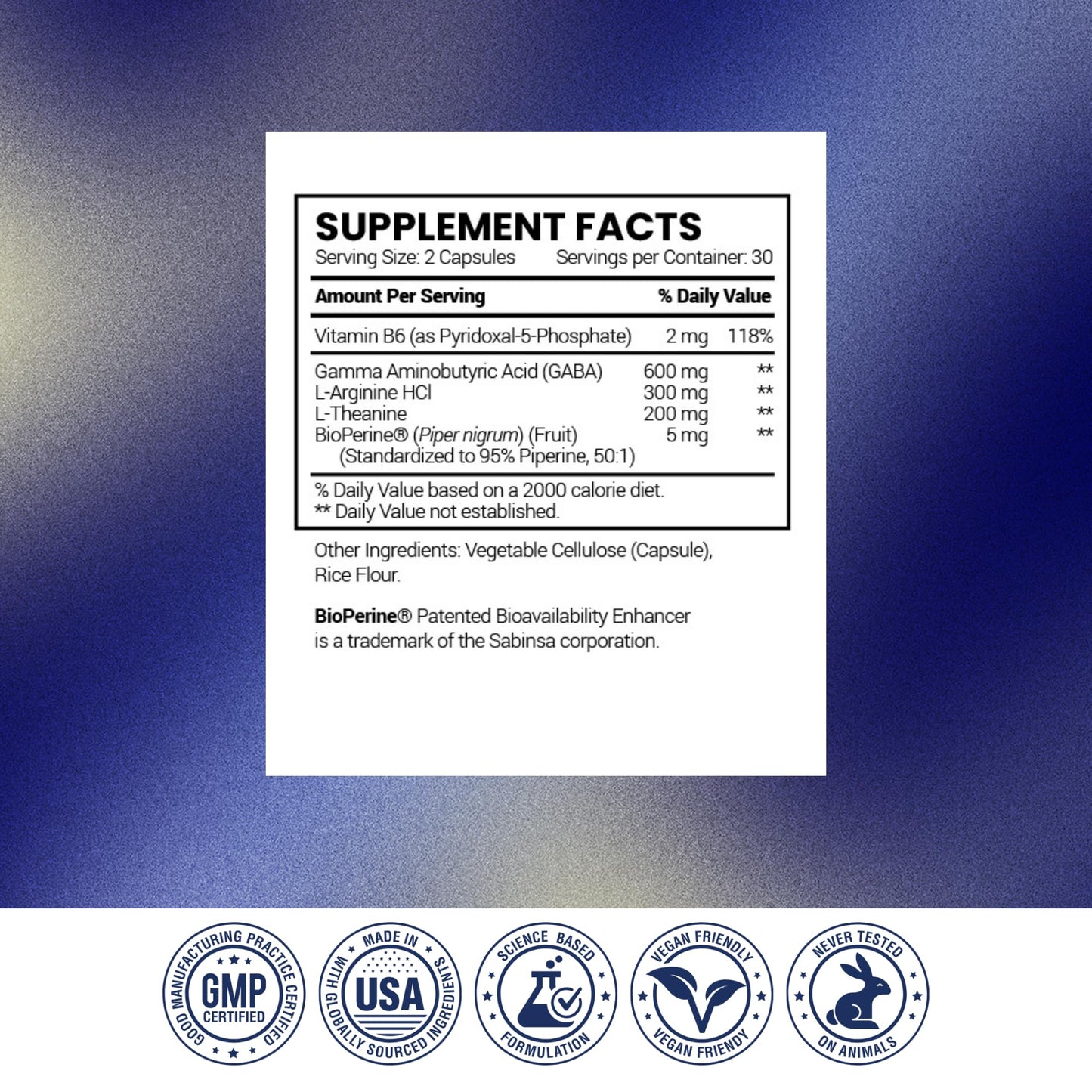 Research Verified GABA+ Capsules 180