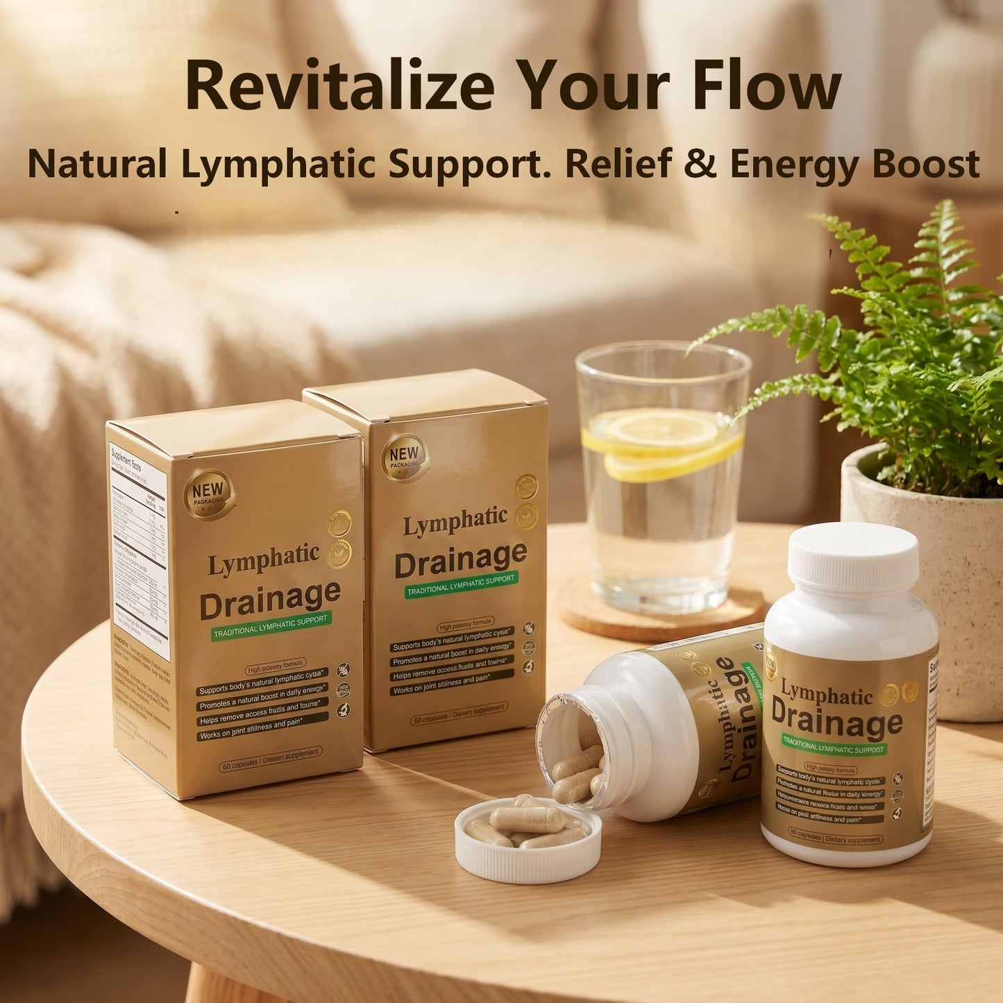 Sentk Lymphatic Drainage Capsules 2 Pack