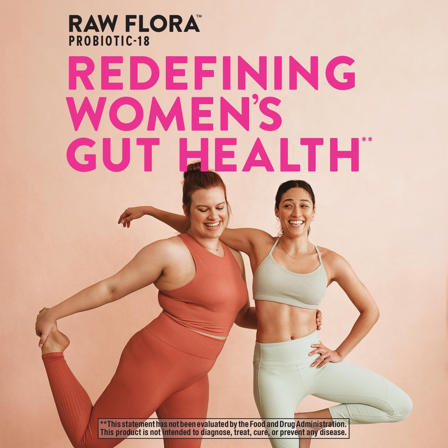 Raw Flora Probiotics for Women Capsules, 33 Count