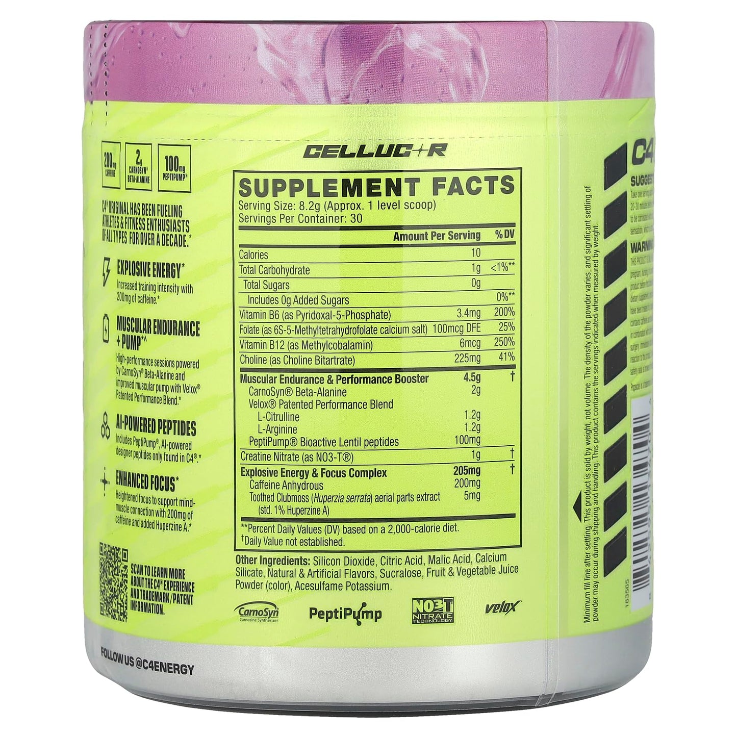 C4 Original Pre Workout Powder 8.7 Ounce