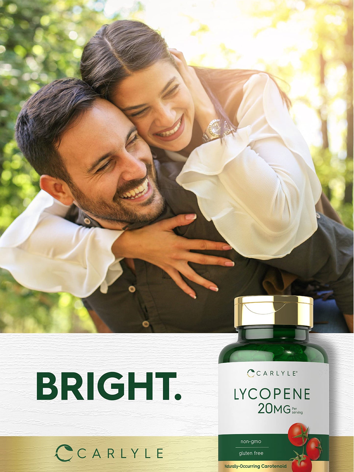 Carlyle Lycopene 20mg Softgels, 120 Count