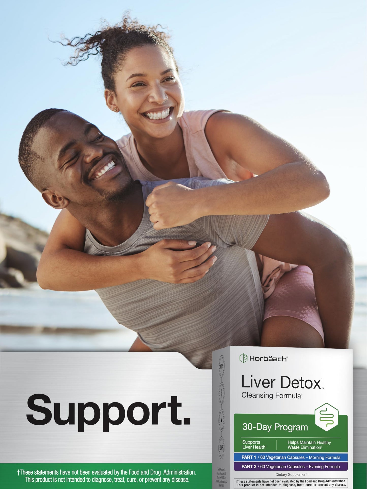 Horbäach Liver Detox Capsules 120 Count