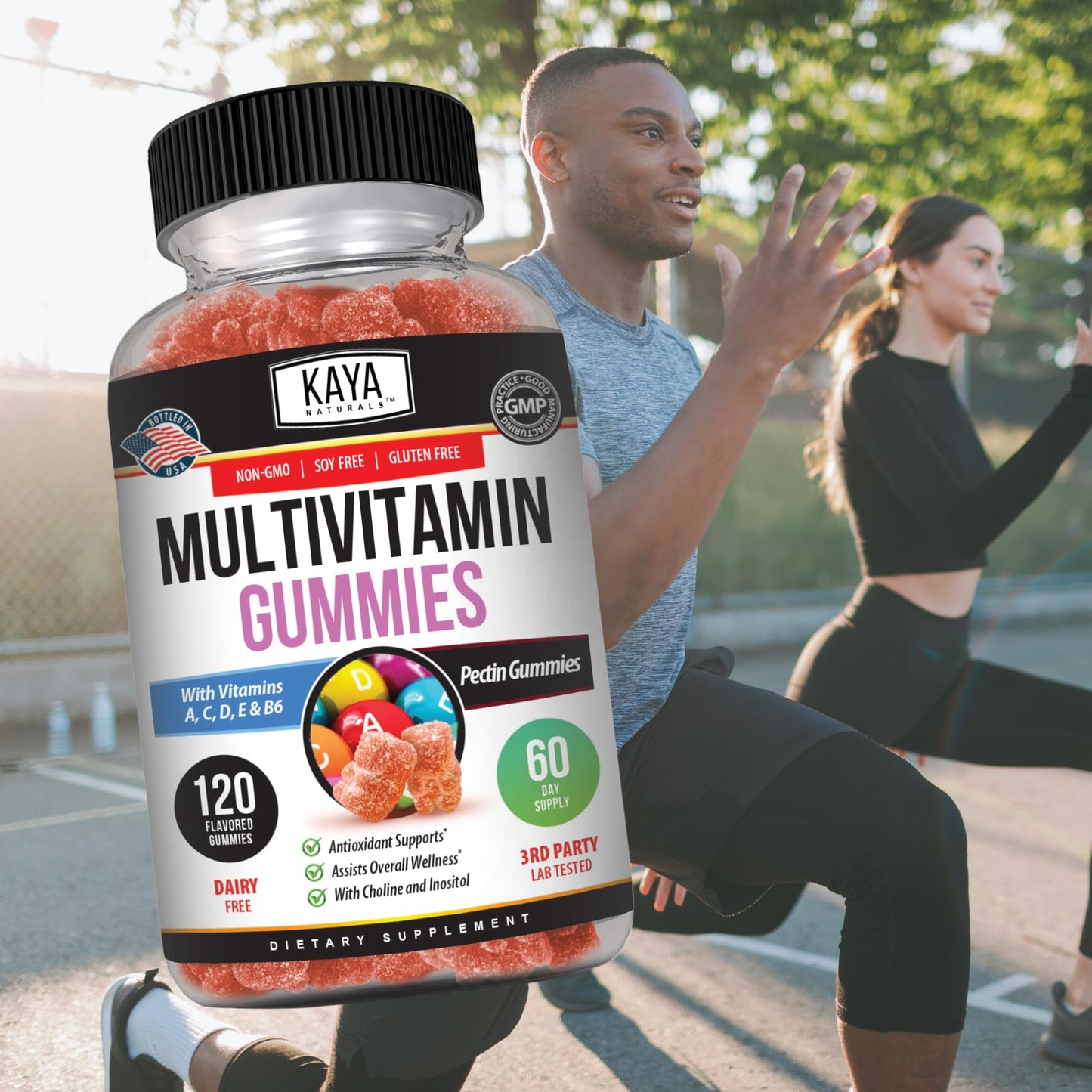 Kaya Naturals Adult Multi Vitamin Gummy 120 Gummies