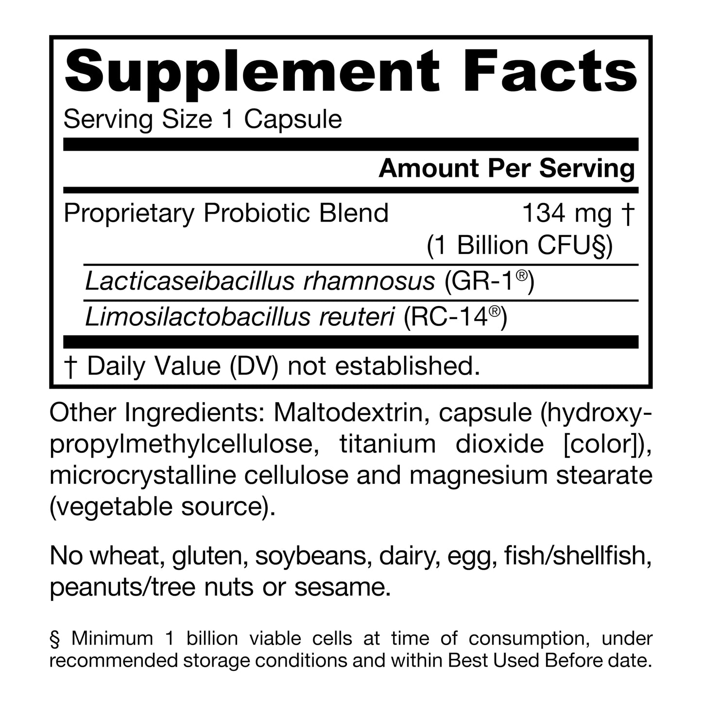 Jarrow Formulas FemDophilus Probiotics, Vaginal & Urinary Tract Support, 60 Capsules