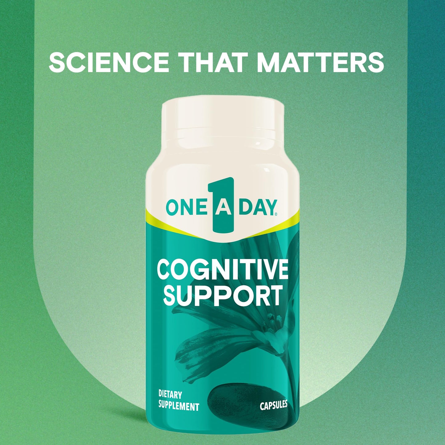 ONE A DAY Cognitive Supplement Capsules, 30 Count