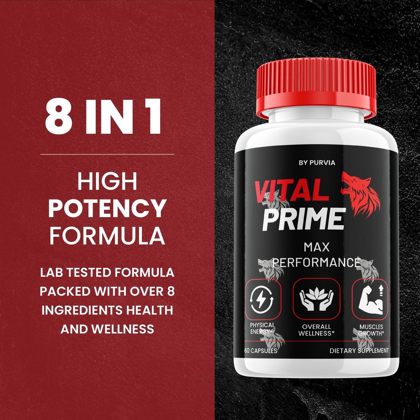 Purvia Vital Prime Capsule 300 Capsules