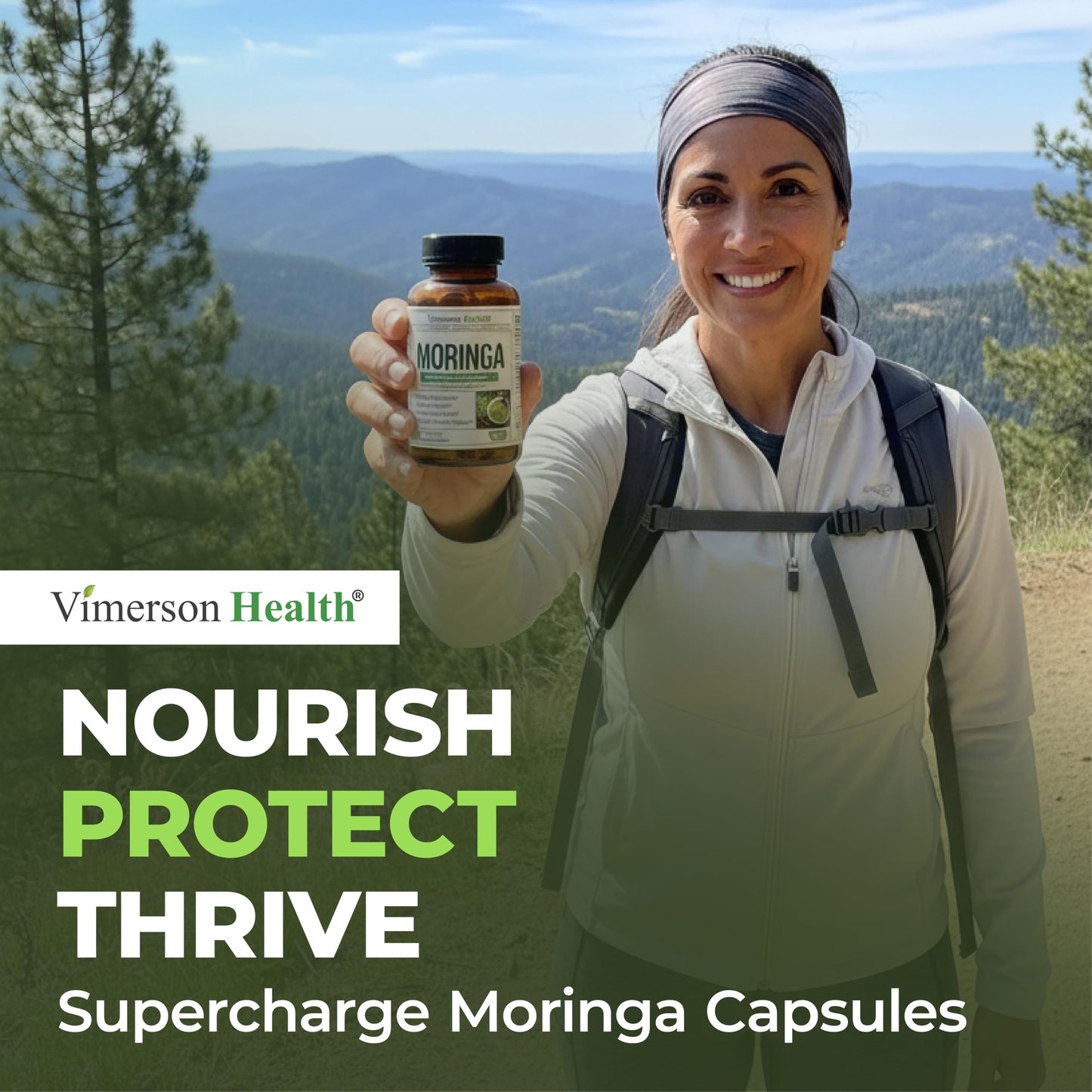 Vimerson Health Moringa Capsules, 60 Capsules