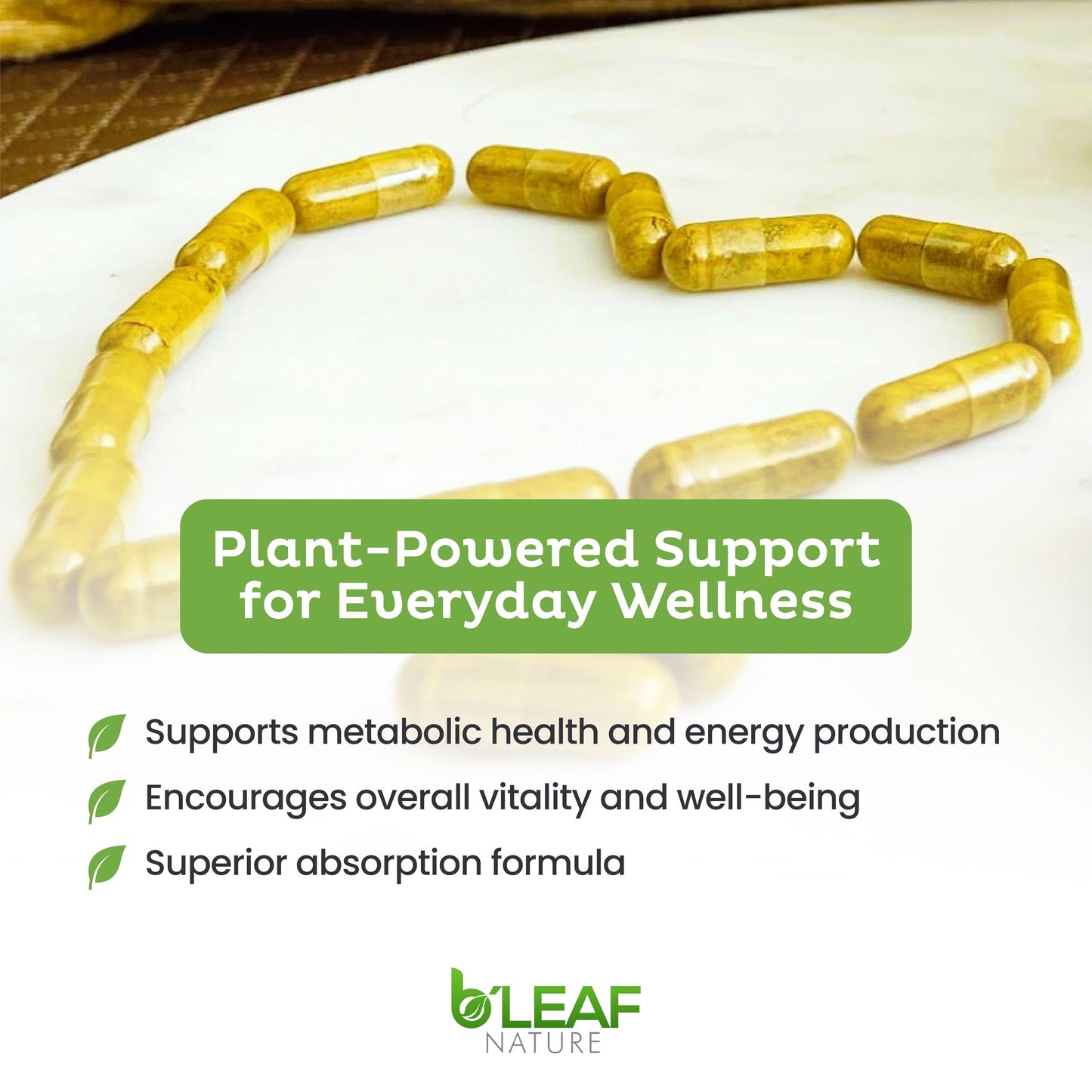 B'LEAF NATURE Berberine Phytosome Capsules, 120
