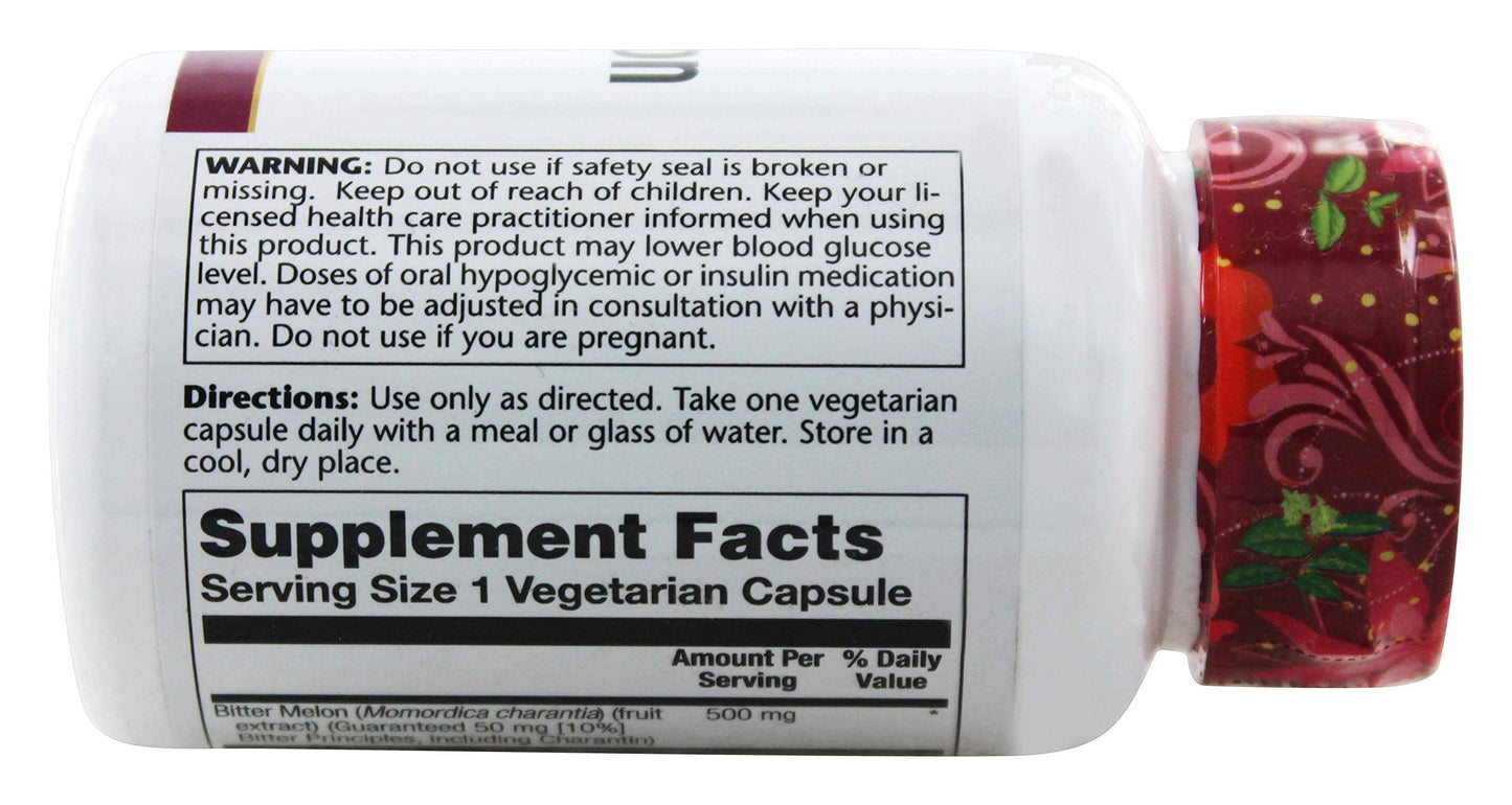 Solaray Bitter Melon Extract 500 mg 30 Capsules