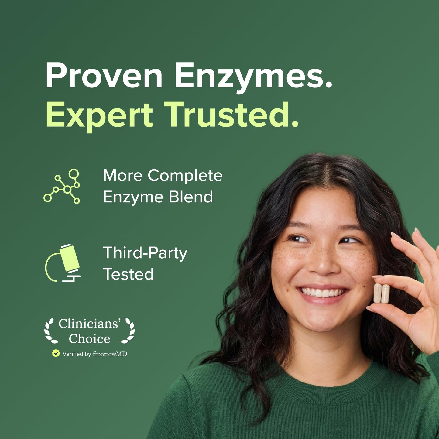 nbpure Vegan Digestive Enzyme Complex Capsule 90 Count