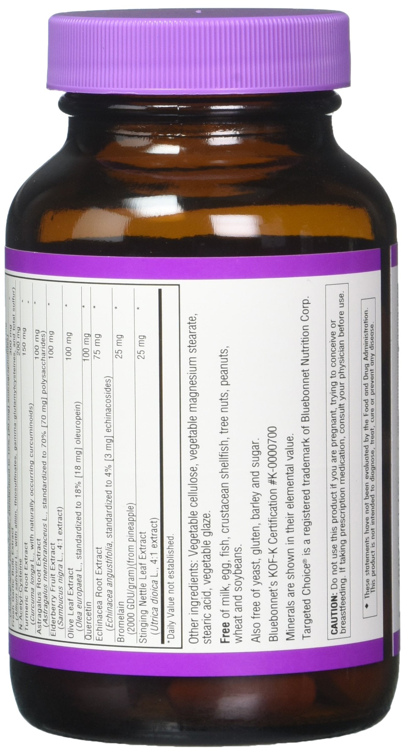 BlueBonnet Target Choice Wellness Support Capsules 60 Count