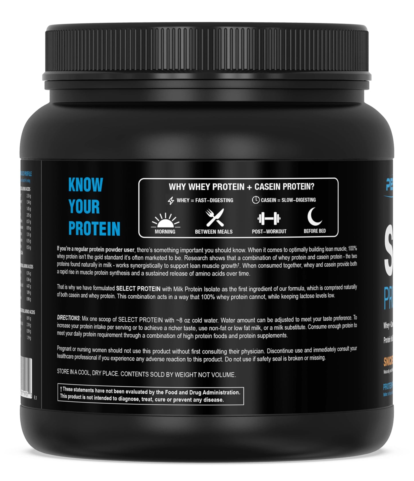 PEScience Select Protein Powder Snickerdoodle, 16.4 oz
