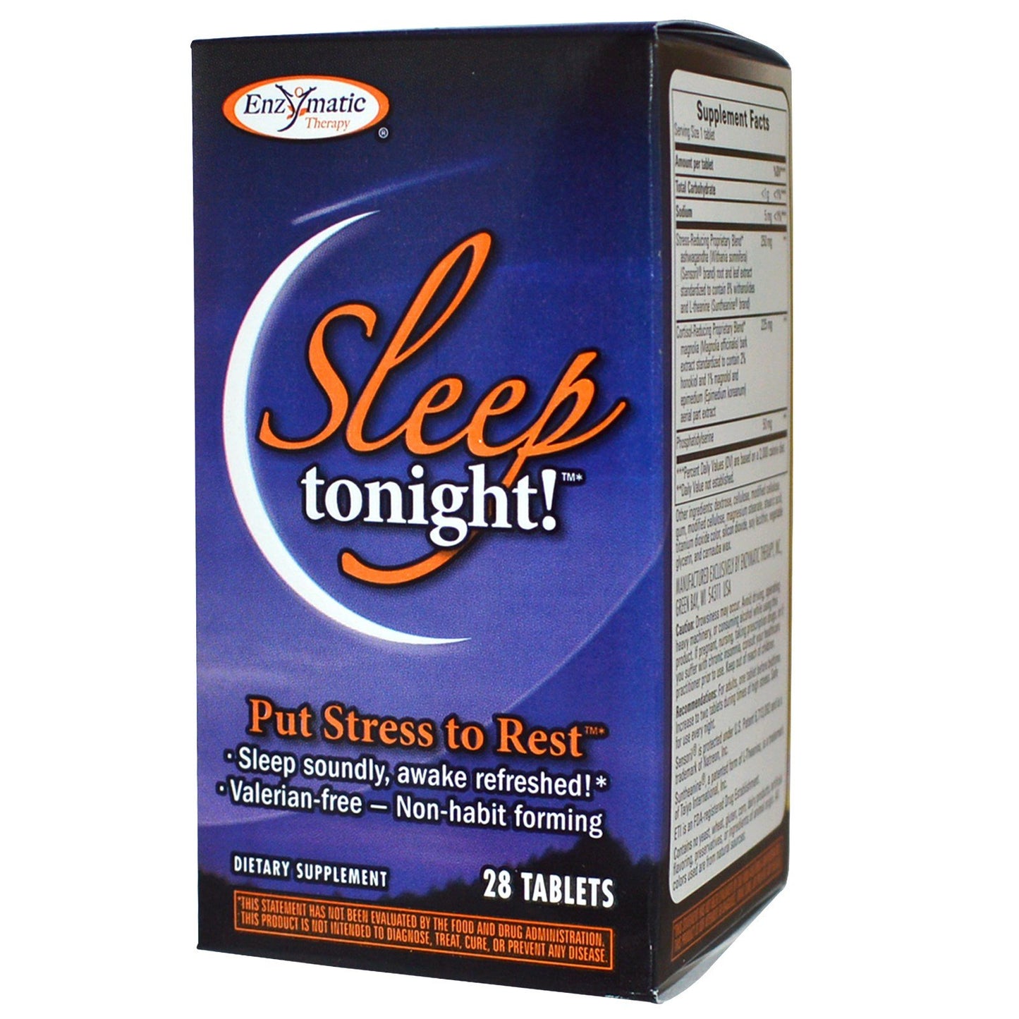 Enzymatic Therapy Sleep Tonight! Tablet 84 Tablets