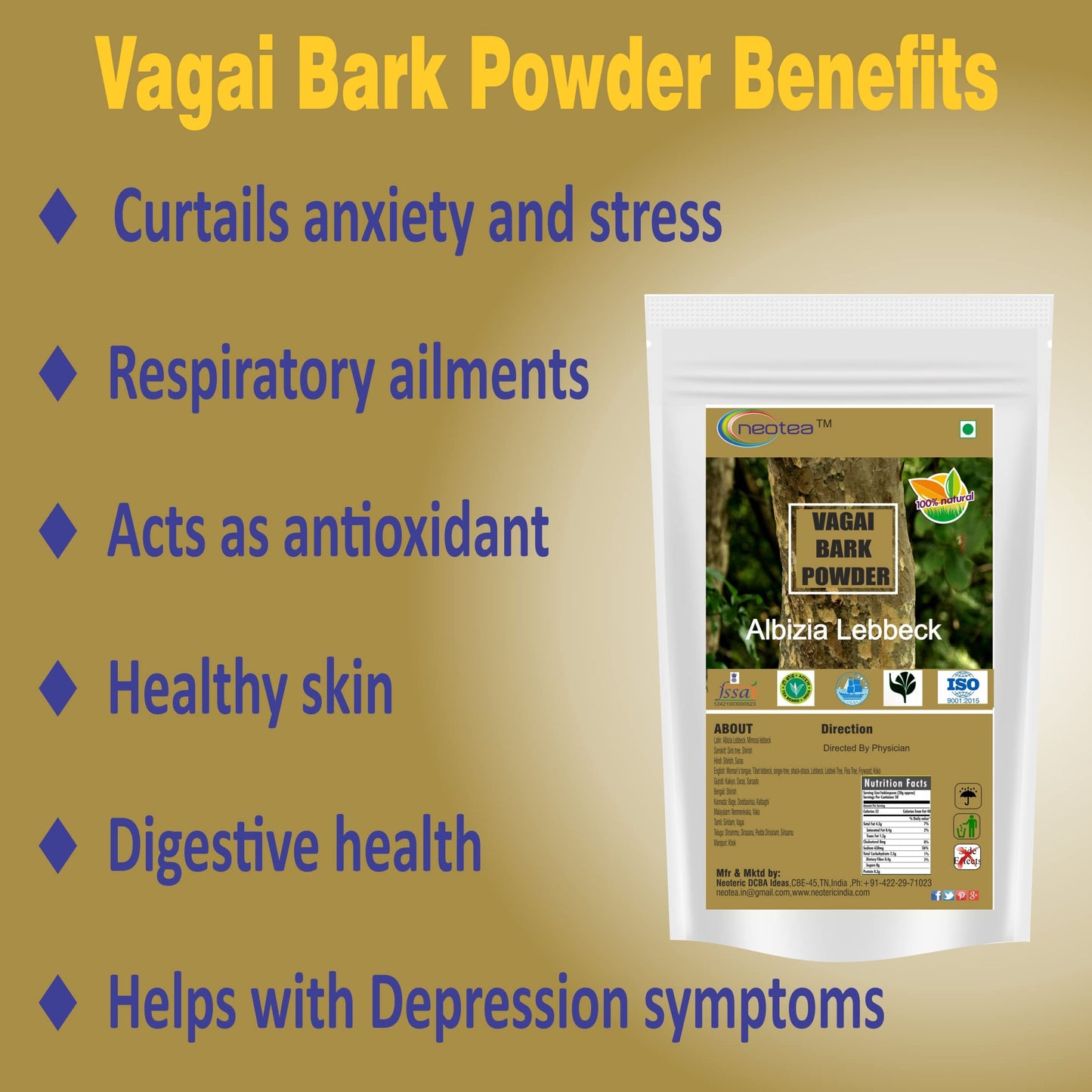 neotea Vagai Bark Powder 3.52 Ounce