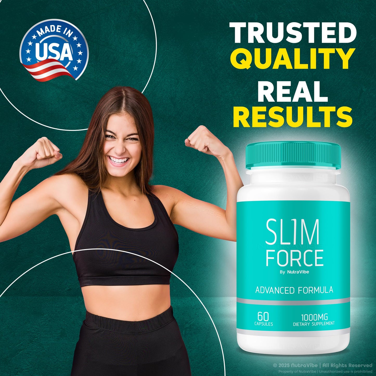 NutraVibe SlimForce 60 Capsules