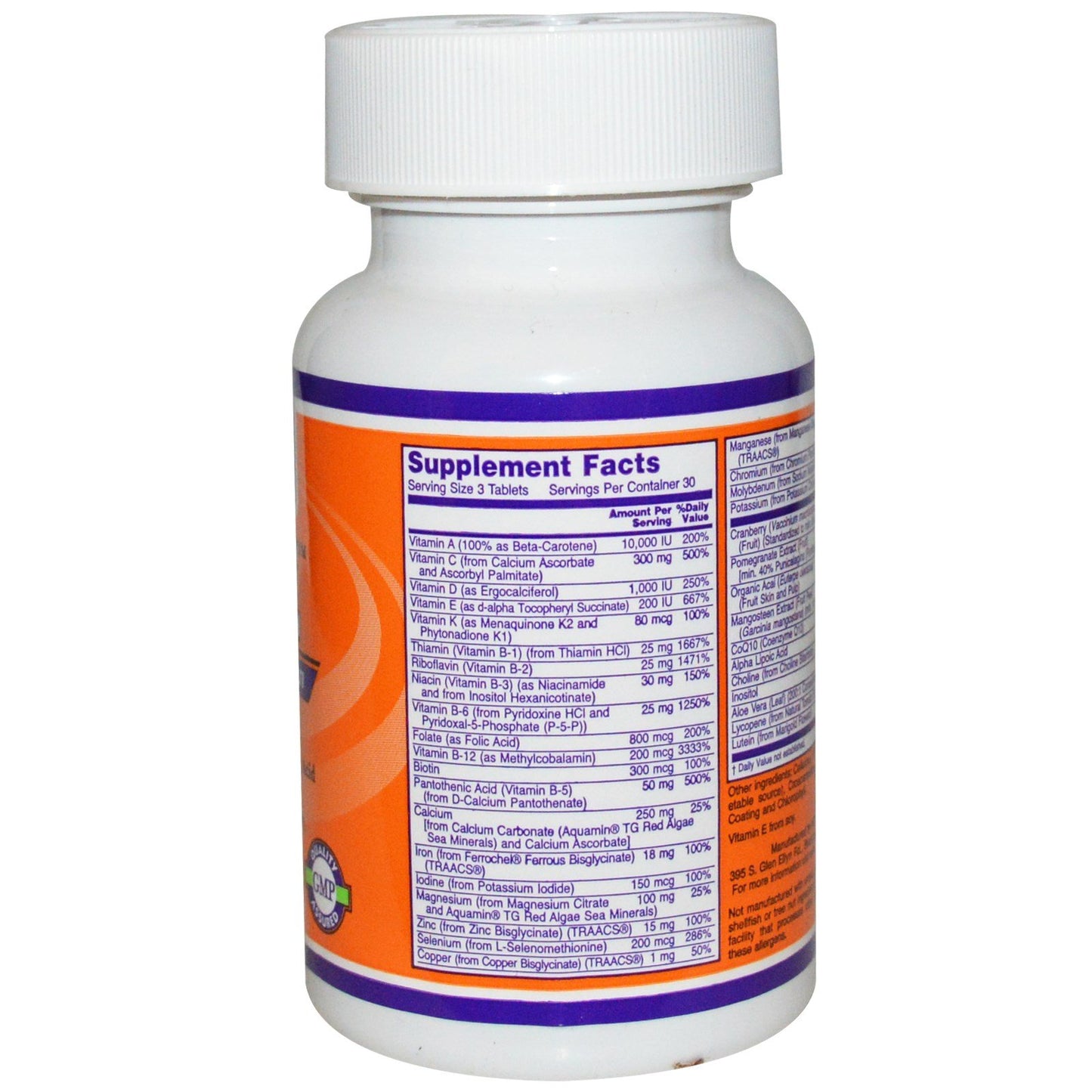 NOW Foods Eve-Women's Multiple Vitamin Tablets 90