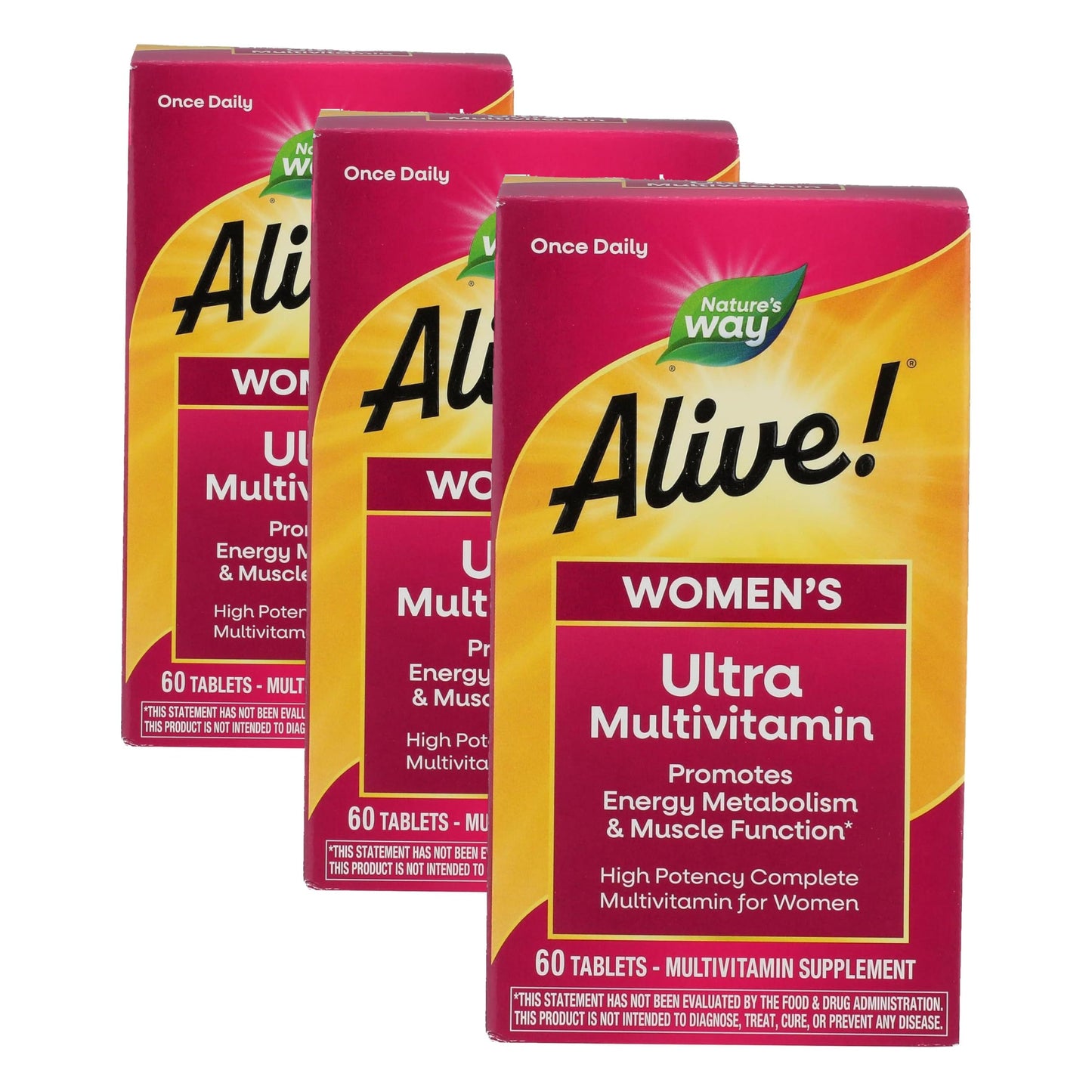 Nature's Way Alive! Once Daily Women's Multivitamin Tablet, 180 Tablets