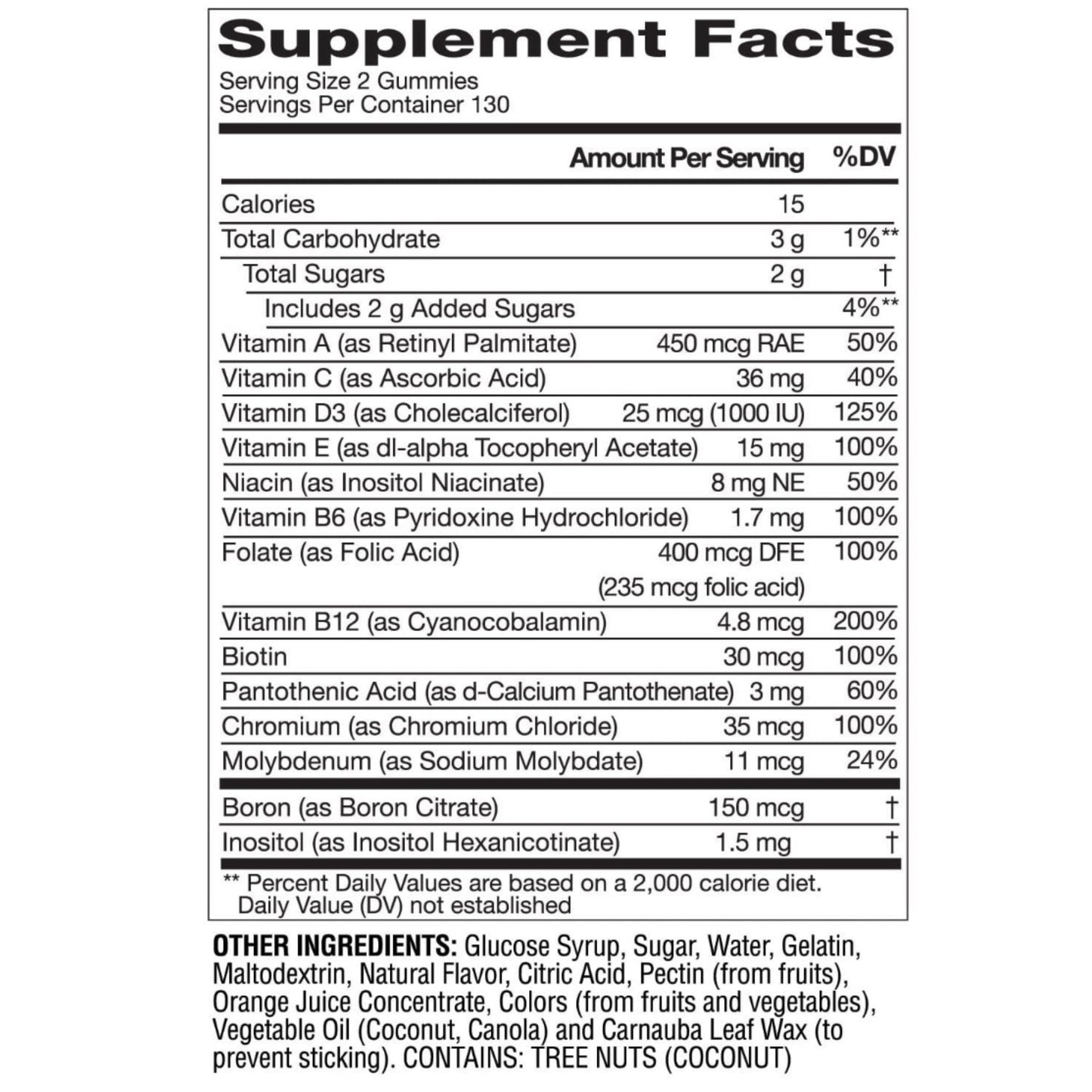R&C Store Essentials Home Adult Multivitamin Gummies, 260 Gummies