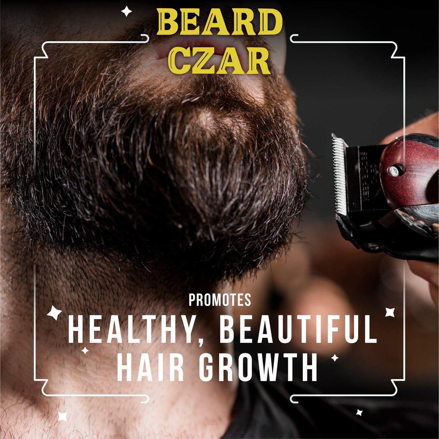 The Beard Czar Facial Hair Complex 60 Capsules