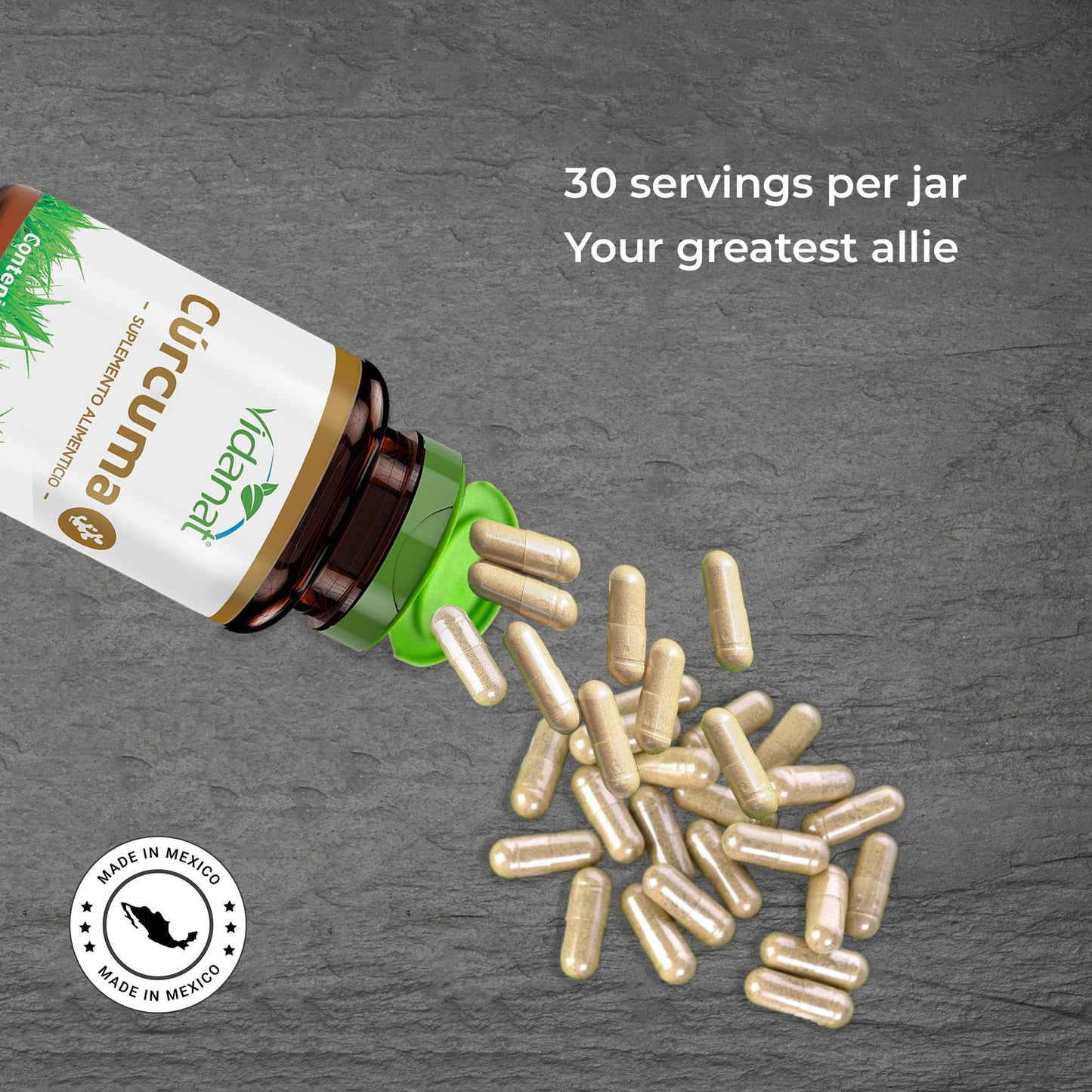 Vidanat Turmeric Curcumin 60 Capsules