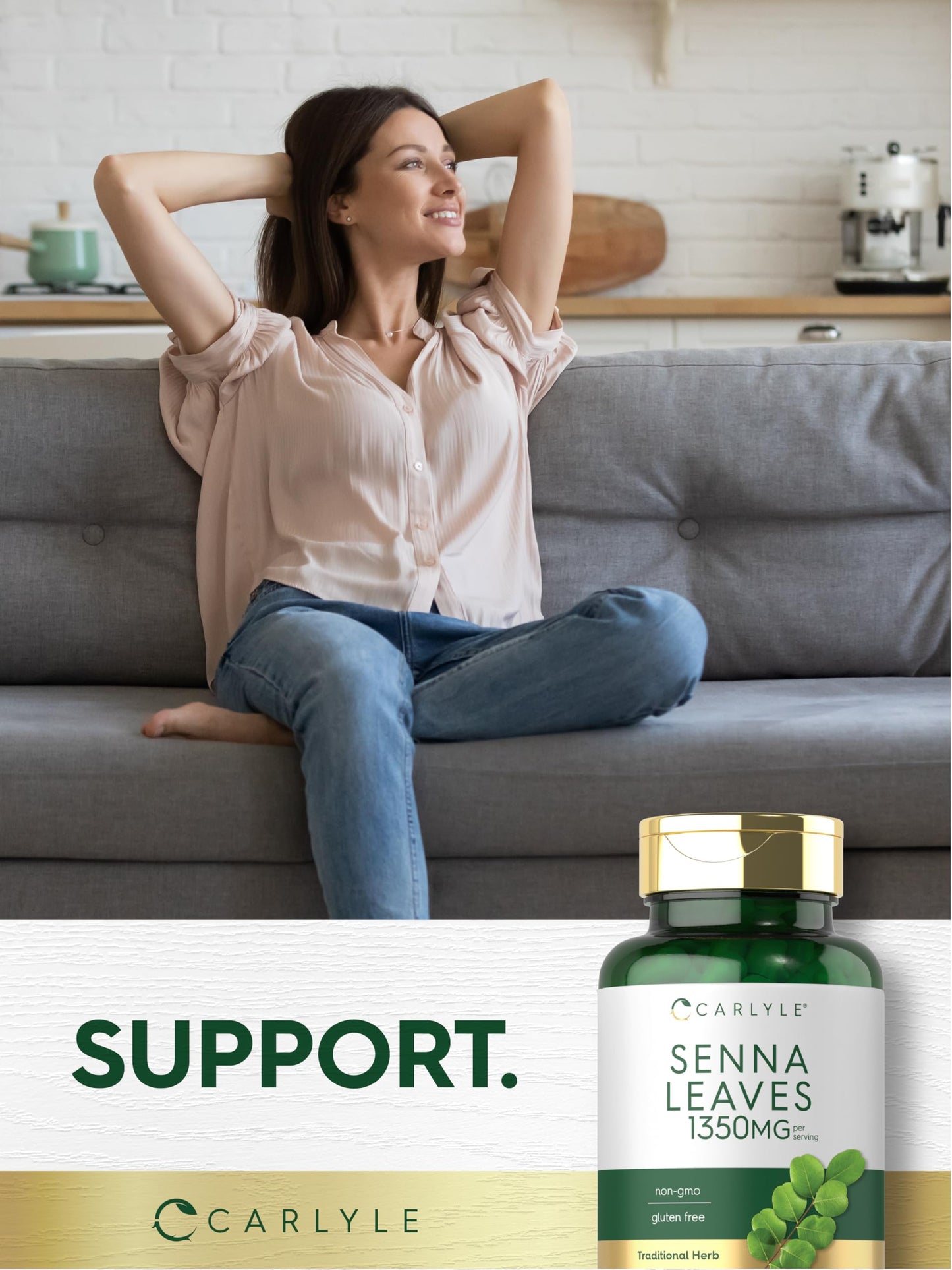 Carlyle Senna Leaves Supplement Capsule 110 Capsules