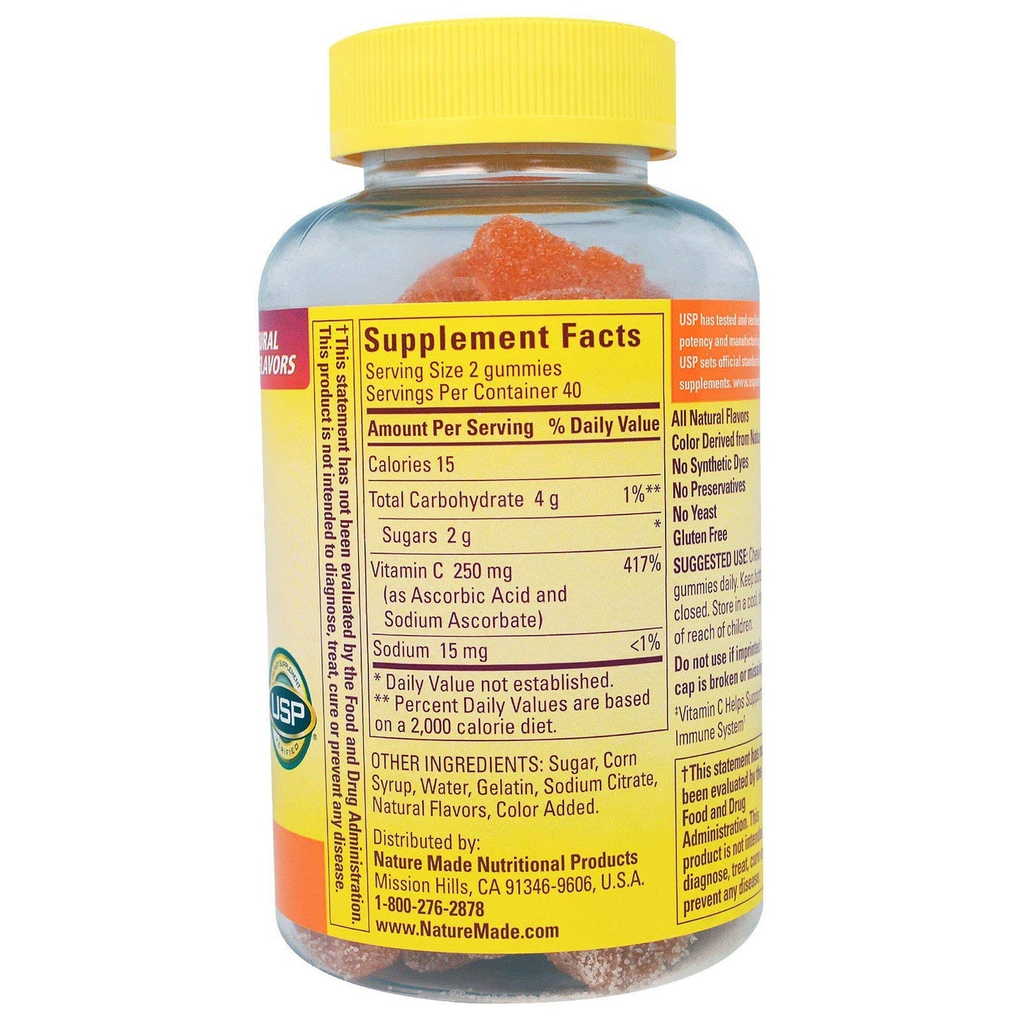 Nature Made Vitamin C Gummies, 160-count