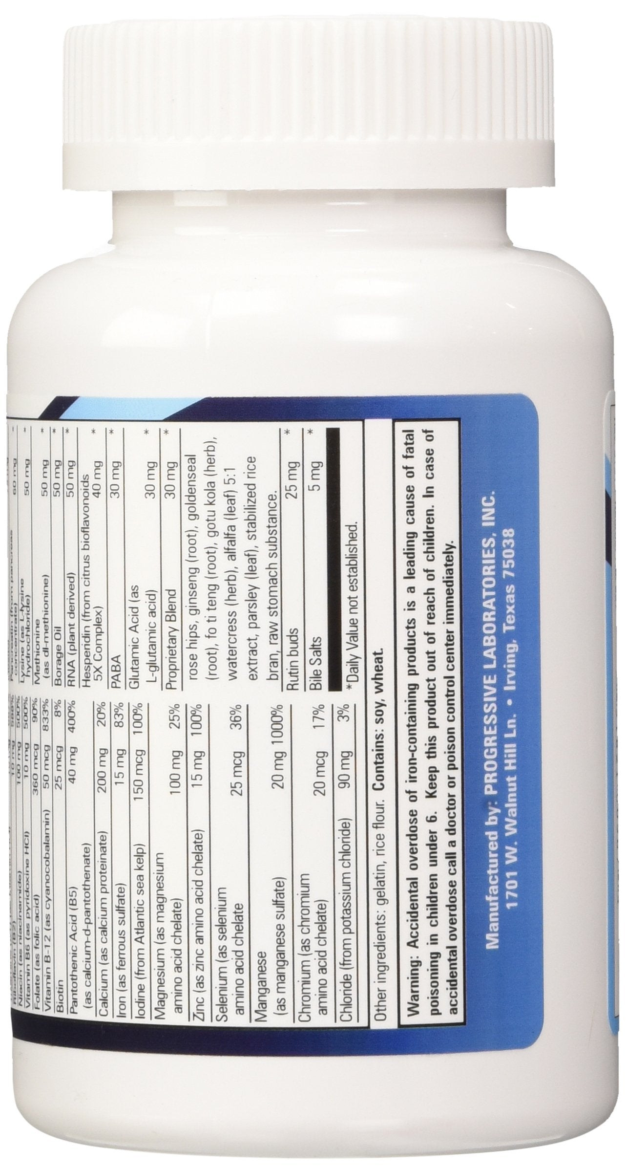Progressive Laboratories Multi Capsules, 90 Count