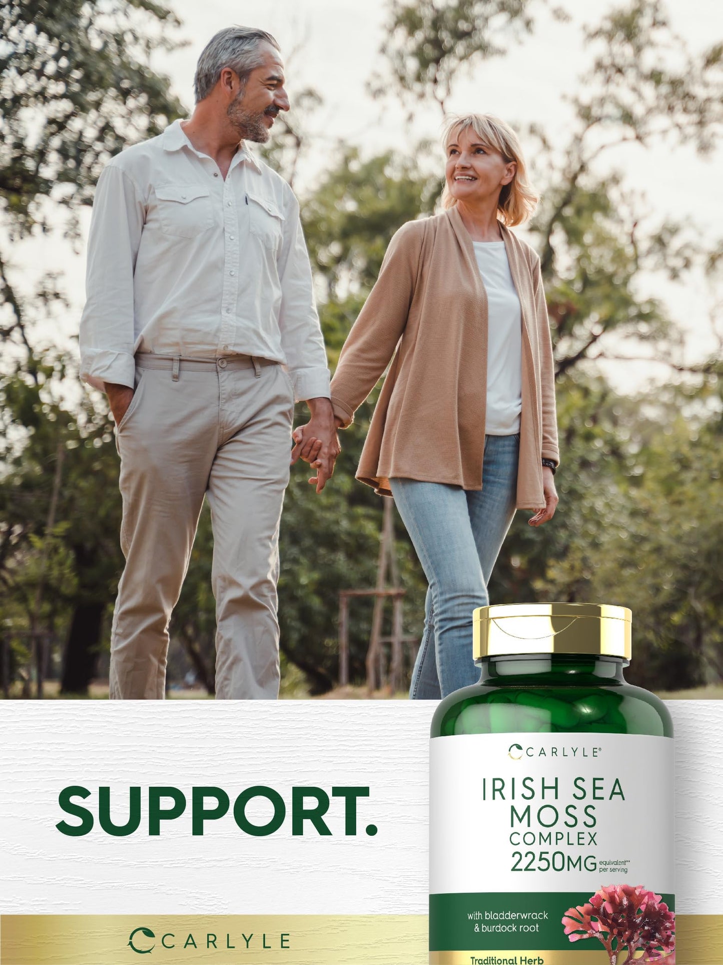 Carlyle Irish Sea Moss Capsules 150 Count