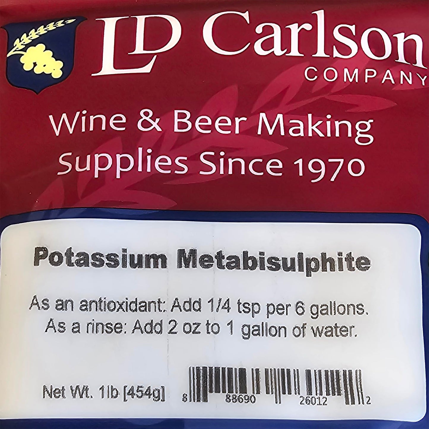 LD Carlson Potassium Metabisulfite Powder 1 Count