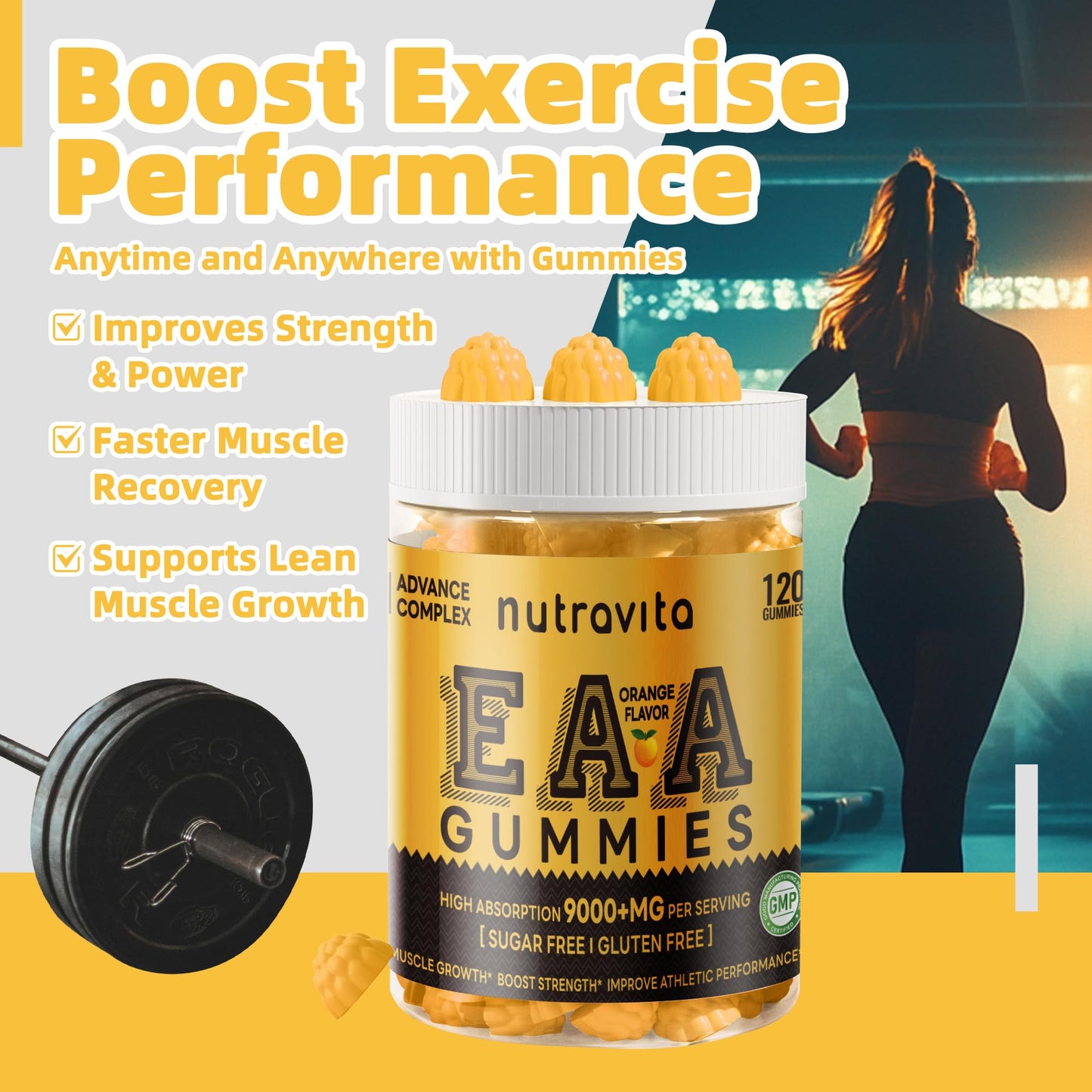 Nutravita EAA Gummies 120 Gummies