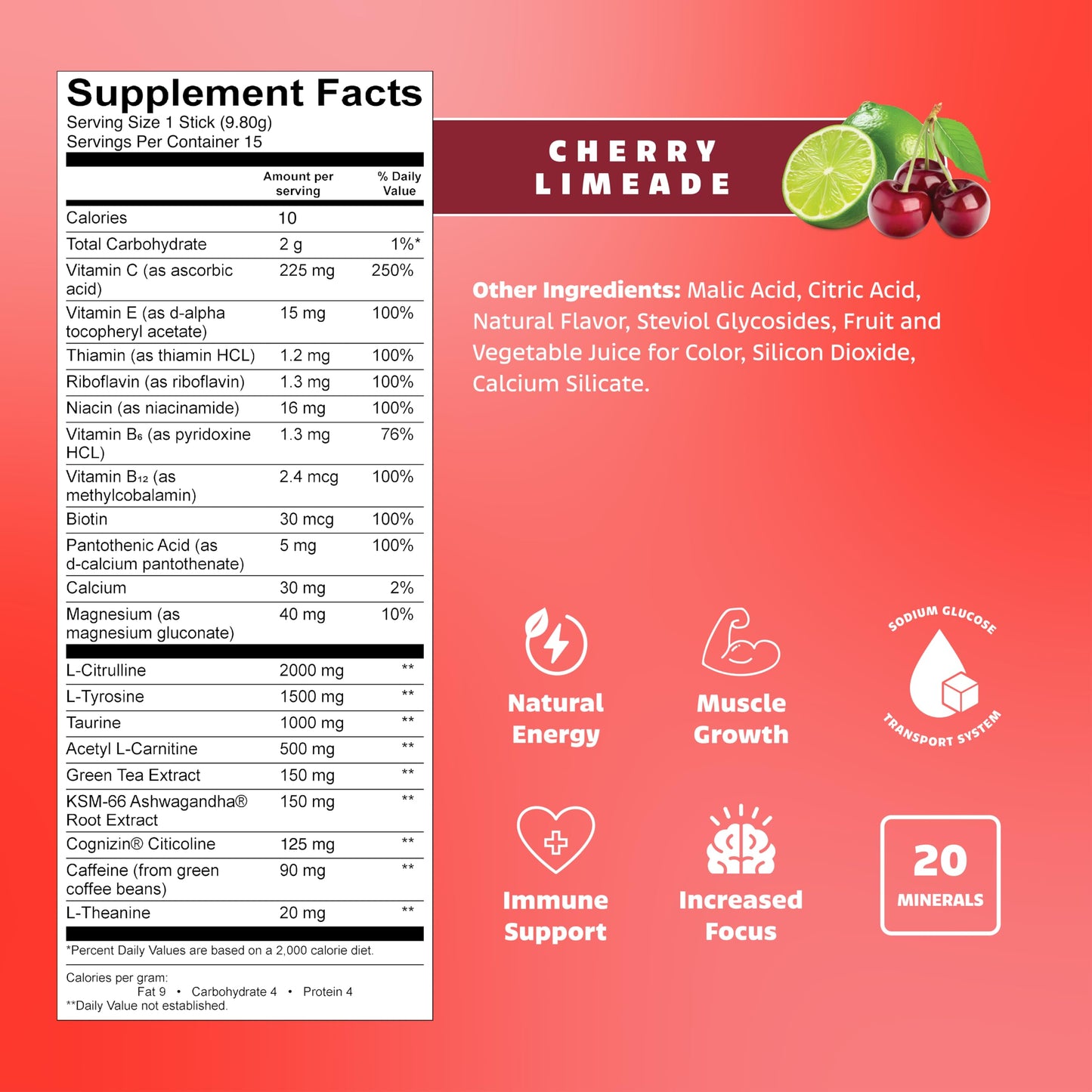 LivPur Nutrition Energy Electrolyte Mix Powder 5.2 Ounce
