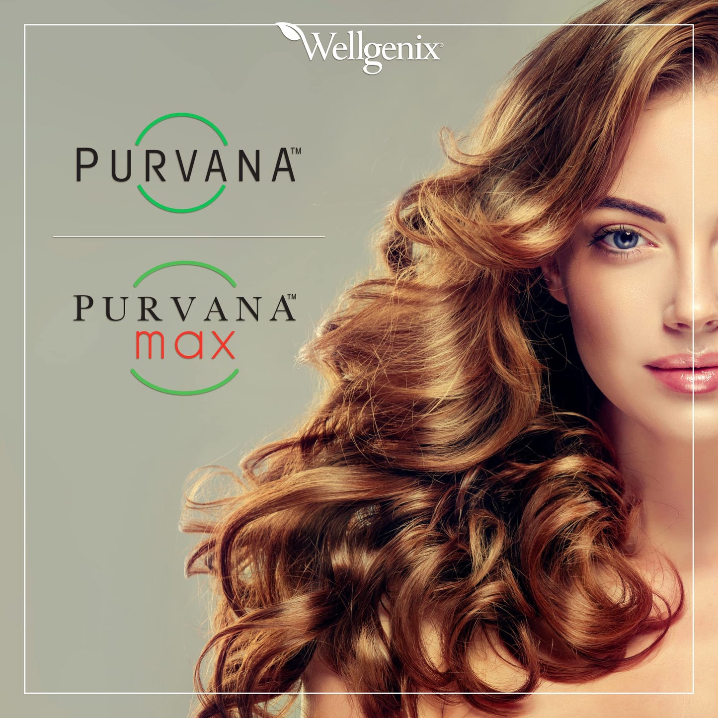 Wellgenix Purvana Hair Skin and Nails Supplement Softgels 60