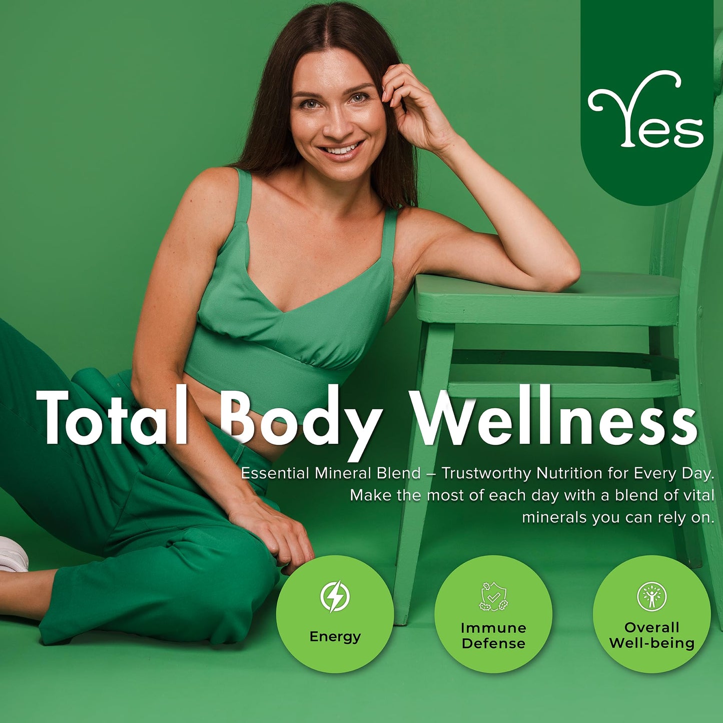 ULTIMATE EFAs YES Chelated Magnesium & Zinc Multimineral (TRAACS) Capsule 60 Count