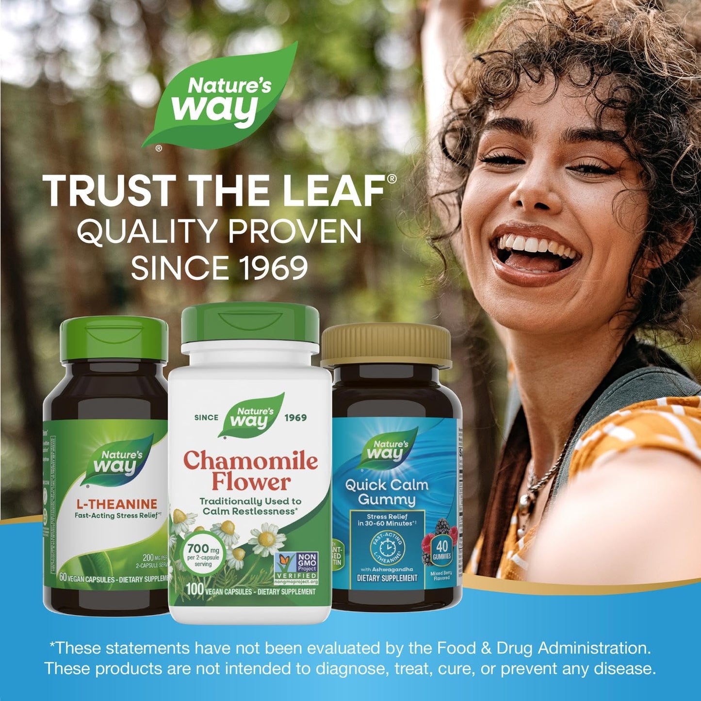 Nature's Way Chamomile Flower Capsules 100