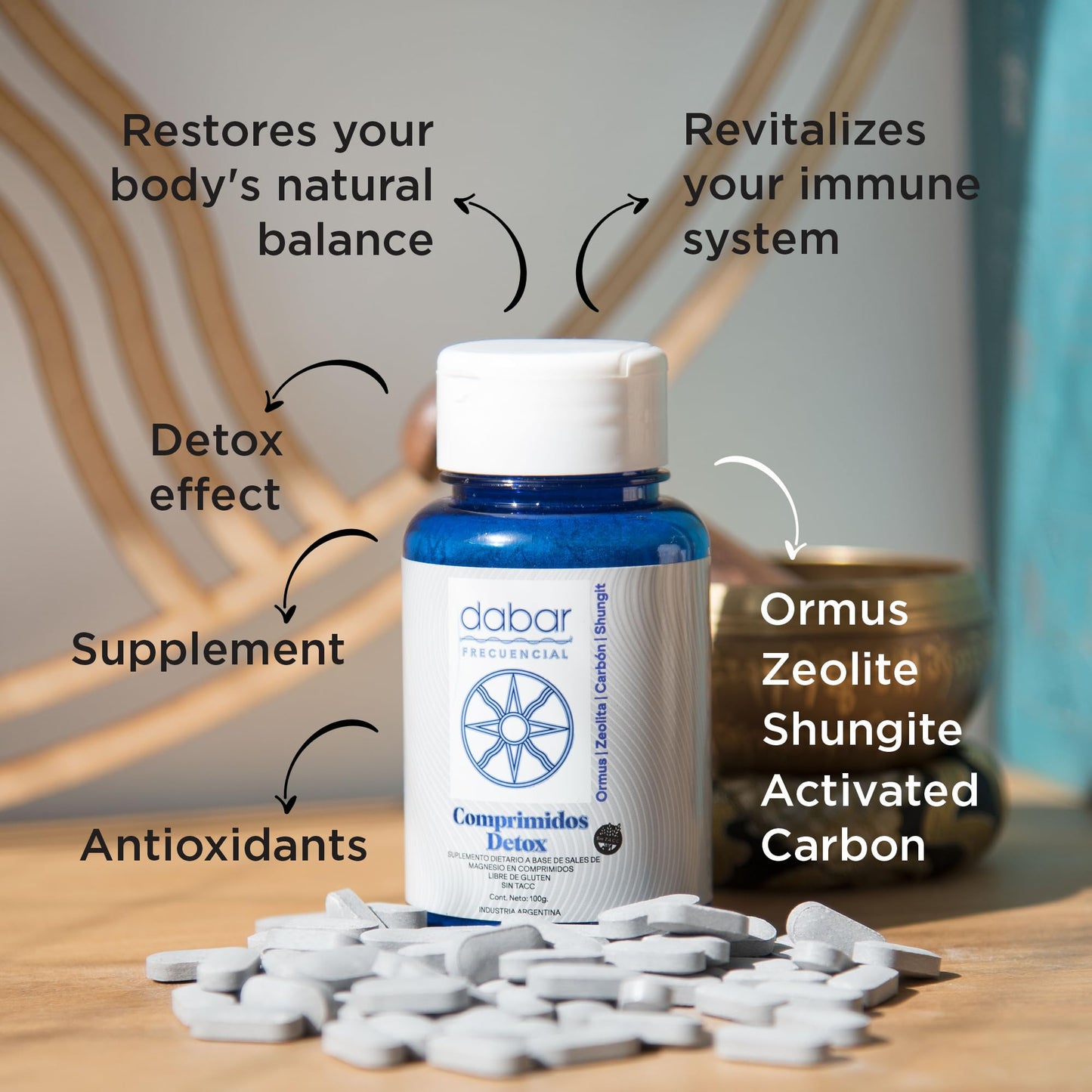 ORMUS PATAGONIA ARGENTINA Ormus Patagonia Mineral Supplement Bundle Capsules 120 Count
