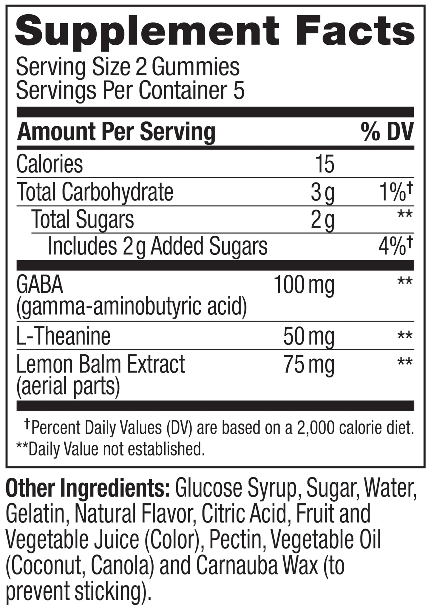 OLLY Goodbye Stress Gummies 10 Count