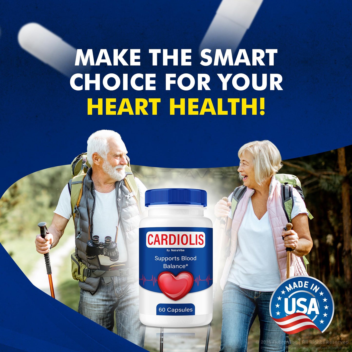 NutraVibe Cardiolis Capsules 120 Capsules
