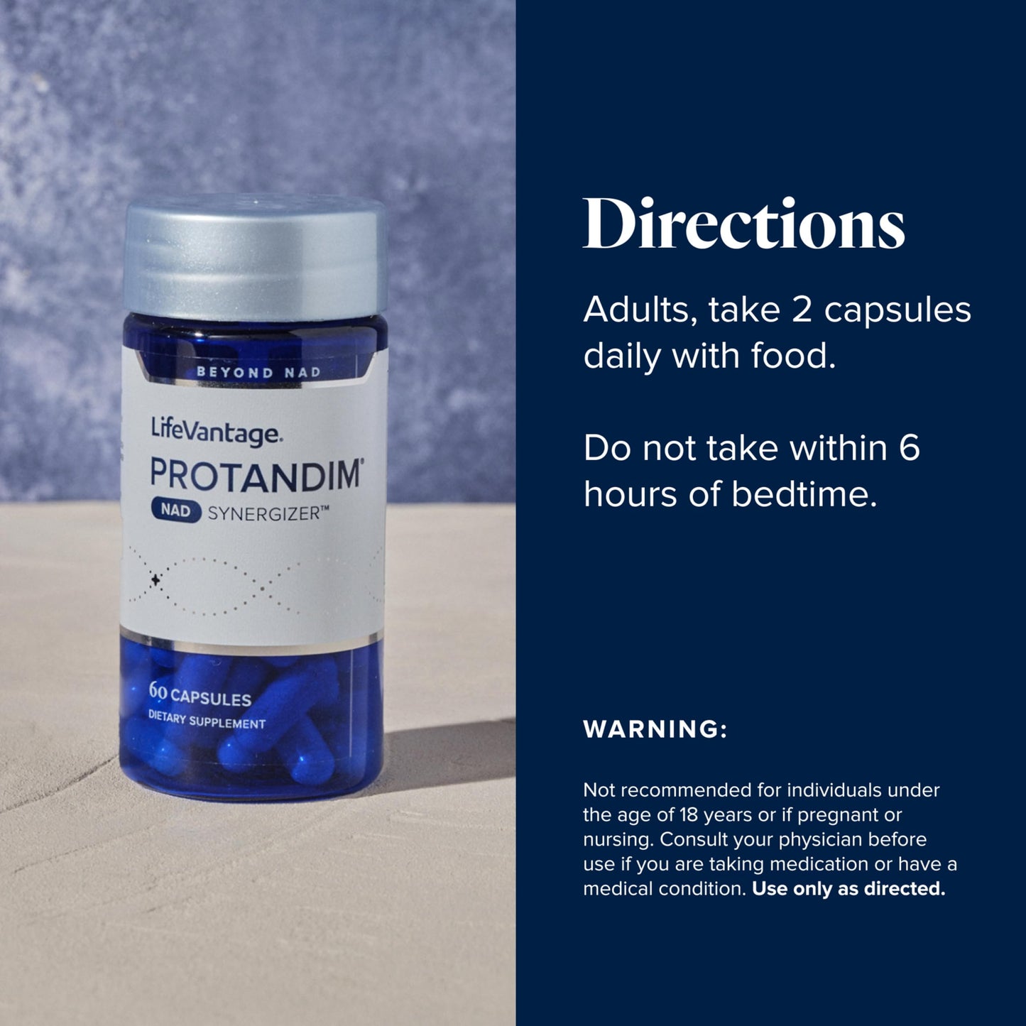 LifeVantage Protandim NAD Synergizer 60 Capsules